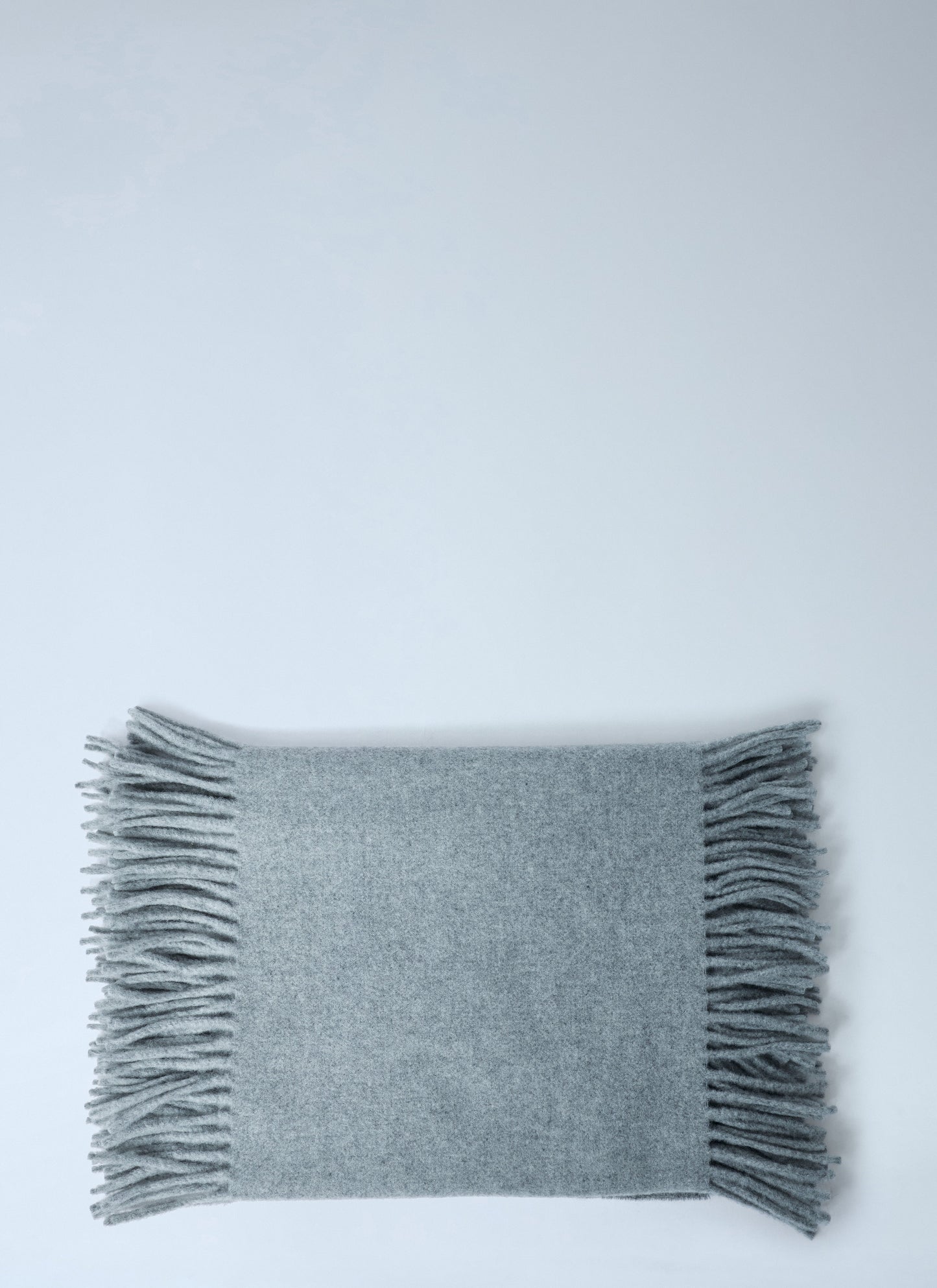 Acne Studios Men Fringe Wool Scarf ACNE STUDIOS