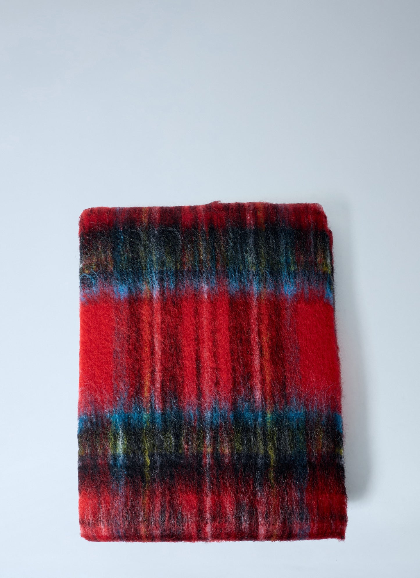 Acne Studios Men Mohair Checked Scarf ACNE STUDIOS