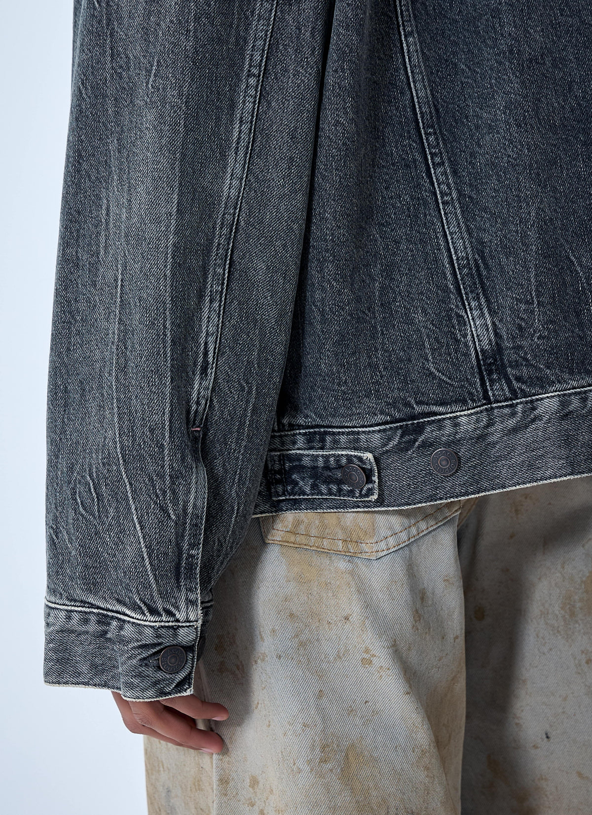 Acne Studios Men Hooded Denim Jacket ACNE STUDIOS