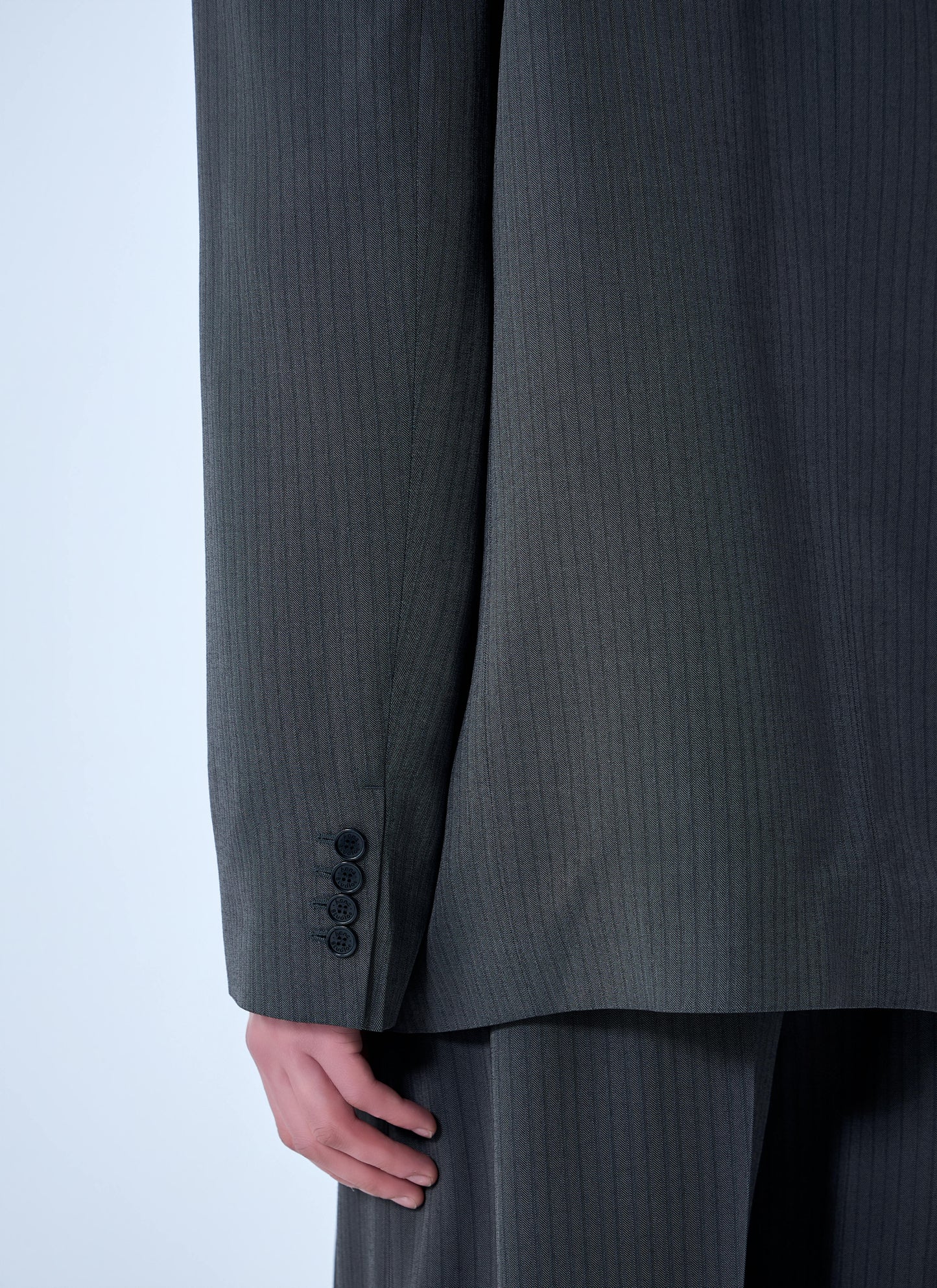 Acne Studios Men Double-Breasted Suit Jacket ACNE STUDIOS