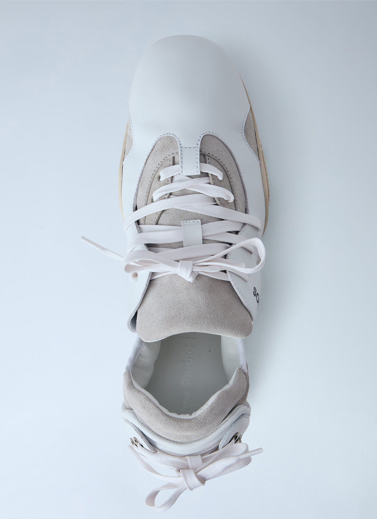 Acne Studios Men Leather Lace-Up Sneakers ACNE STUDIOS