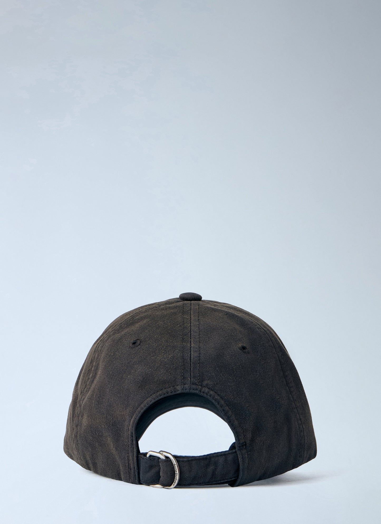 Acne Studios Men Washed Fabric Logo Baseball Cap ACNE STUDIOS