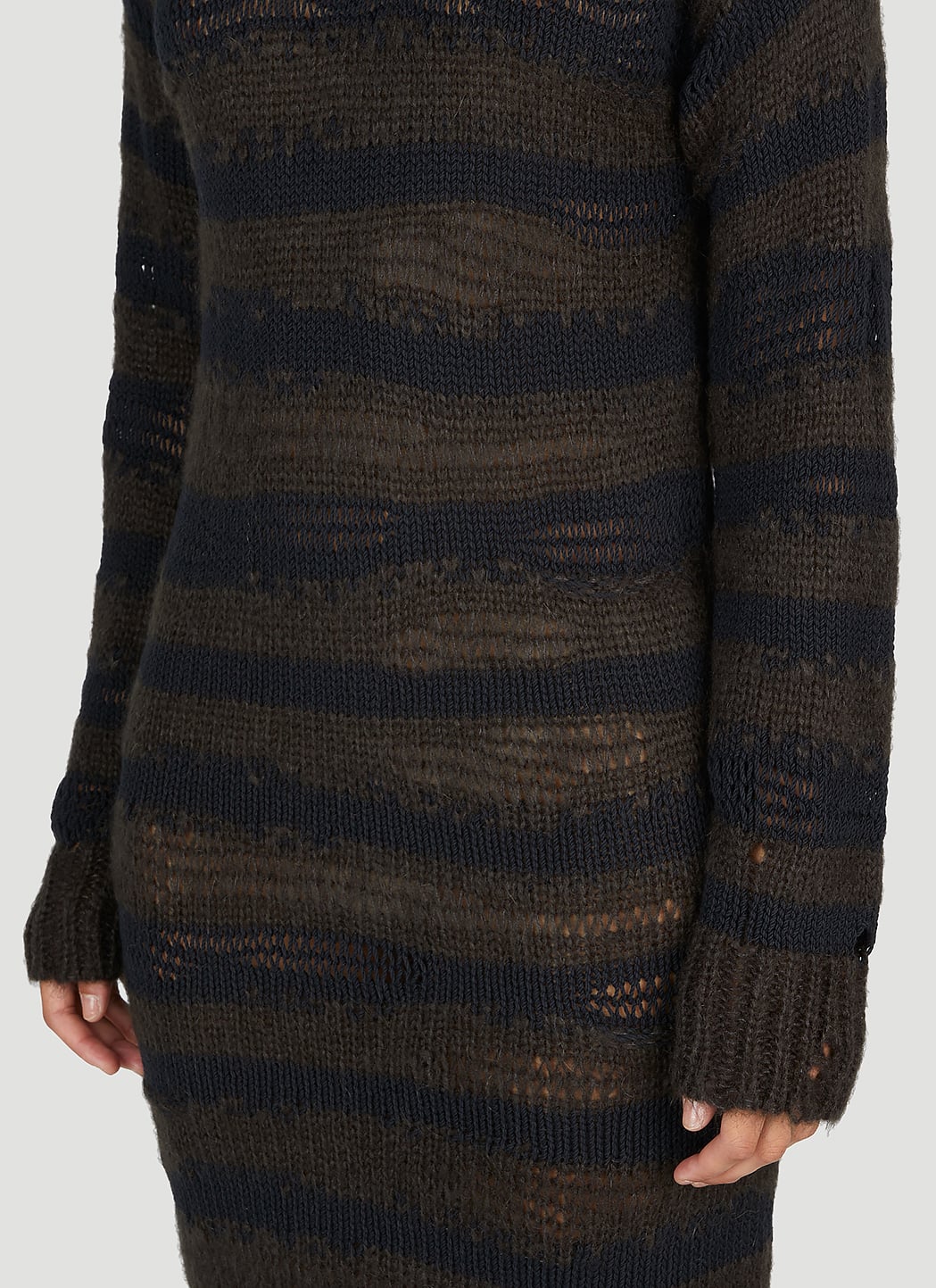 Acne Studios Women Ladder Knit Midi Dress ACNE STUDIOS
