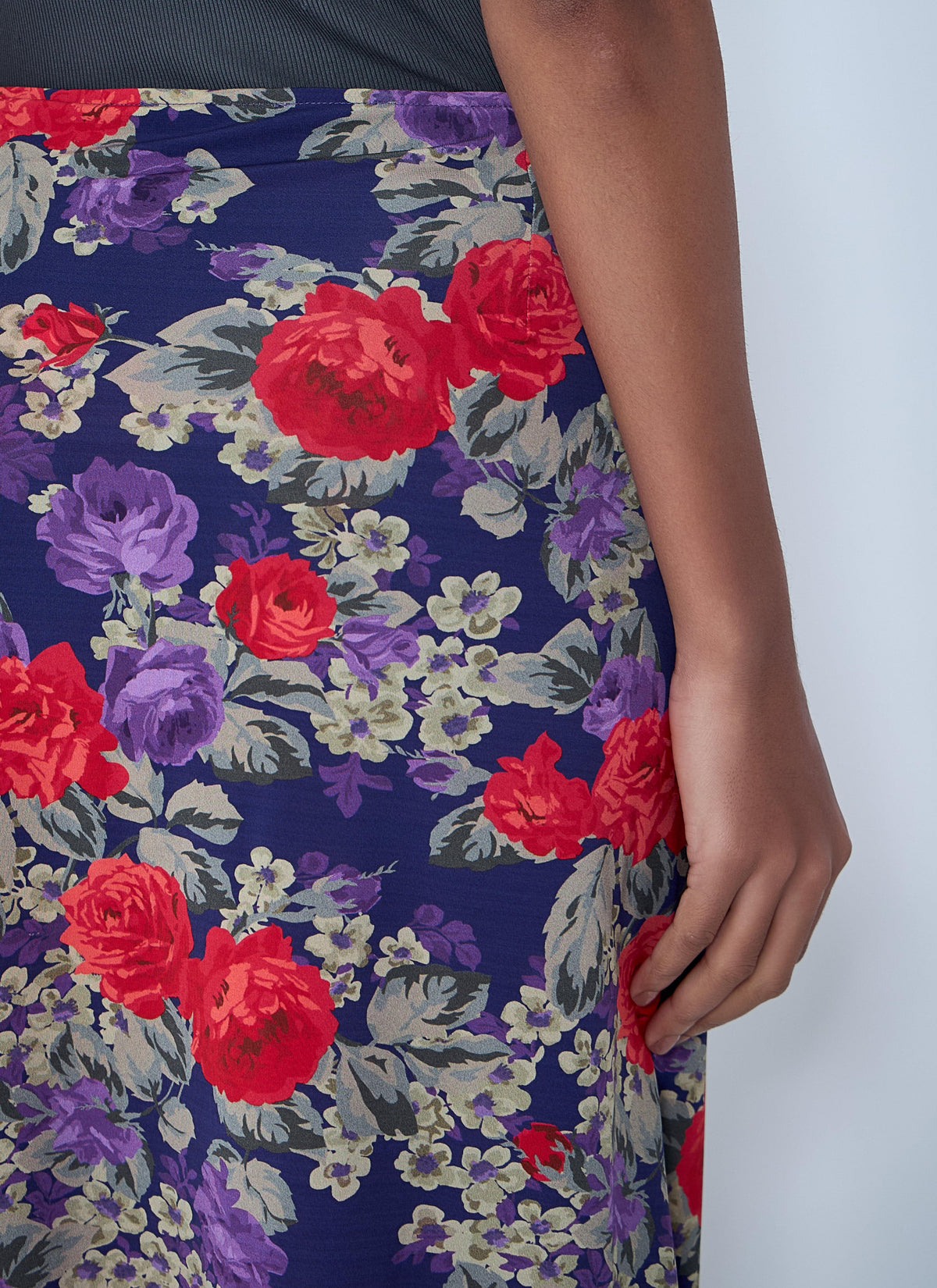 Acne Studios Women Floral Print Layered Skirt Pants ACNE STUDIOS