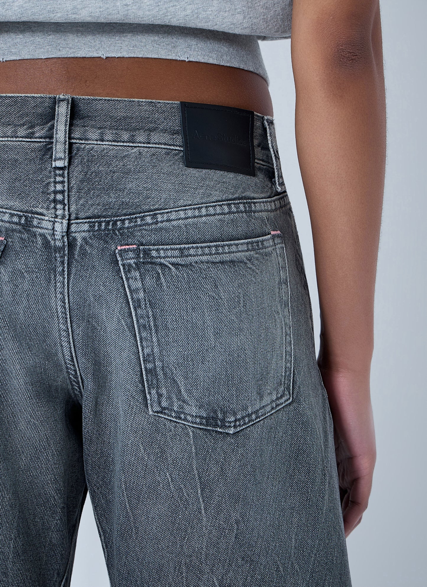 Acne Studios Women Wide-Leg Denim Trousers ACNE STUDIOS