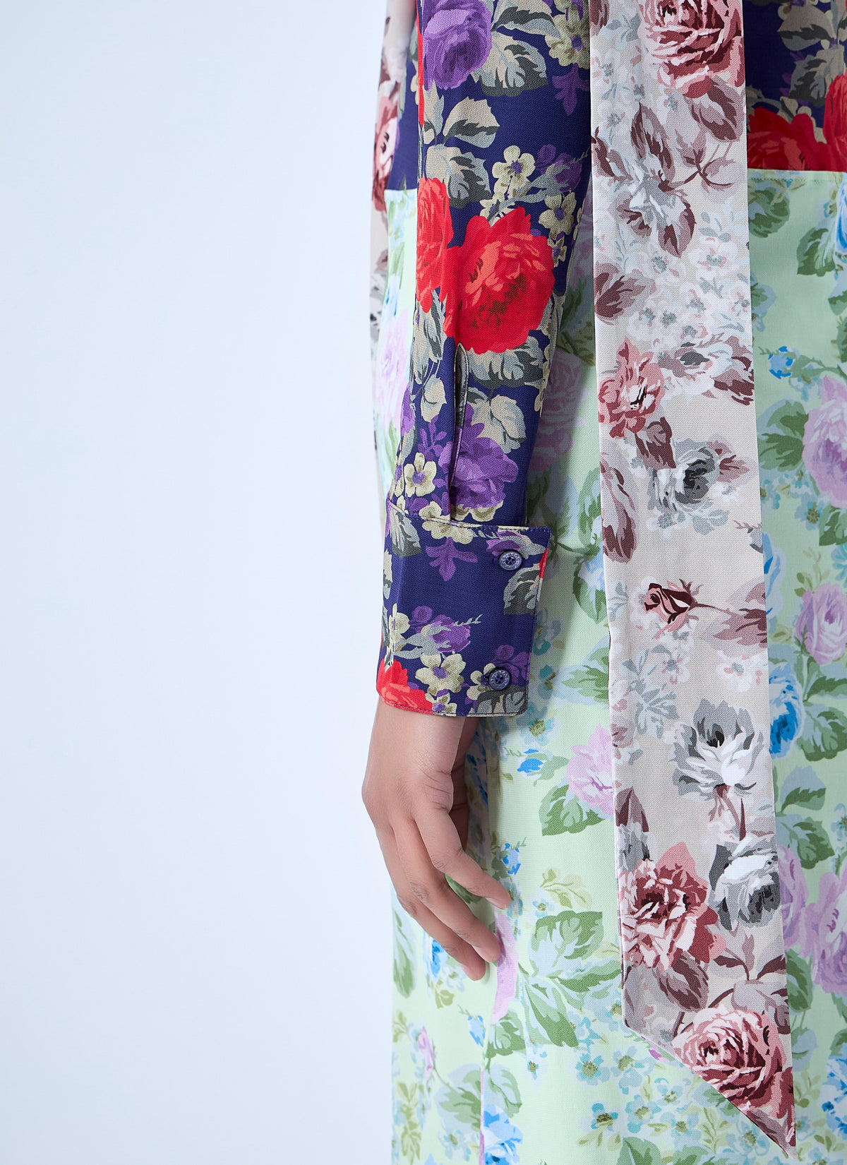 Acne Studios Women Floral Printed Midi Dress ACNE STUDIOS