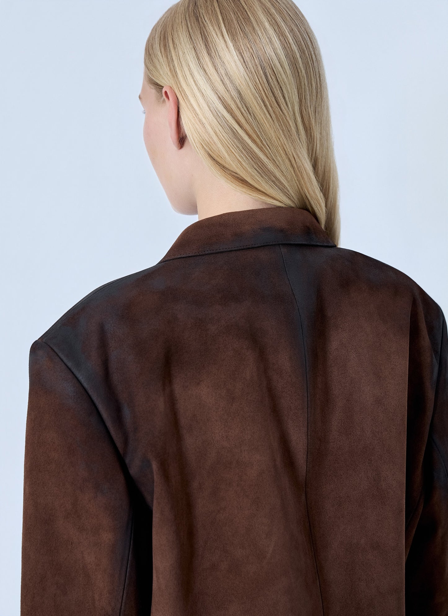 Acne Studios Women Distressed Suede Blazer ACNE STUDIOS