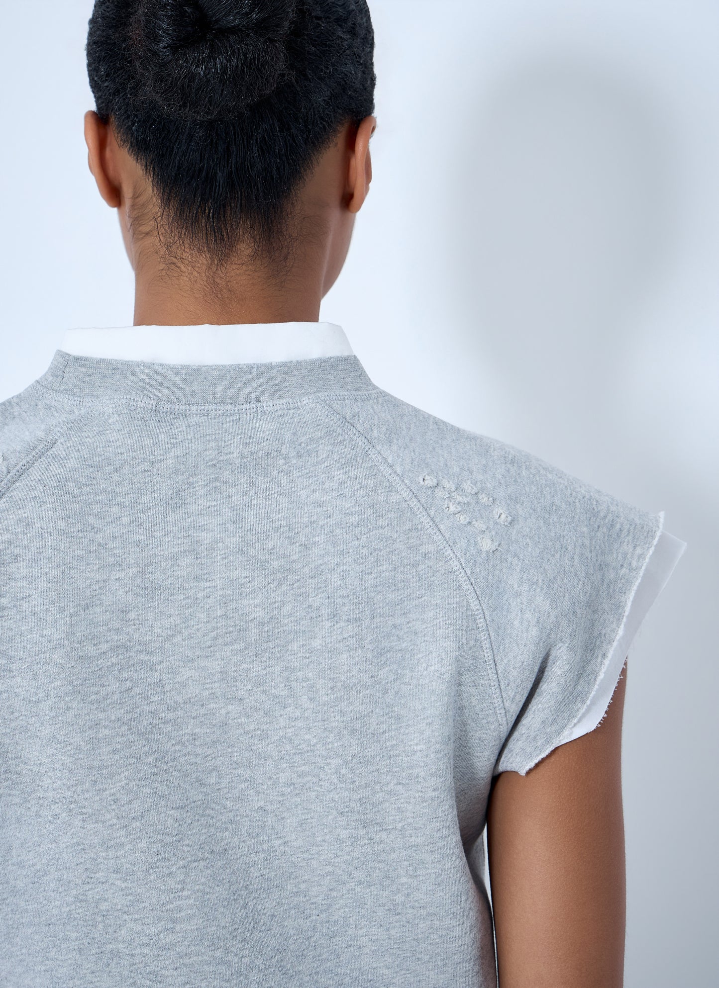 Acne Studios Women Sleeveless Logo Sweatshirt ACNE STUDIOS