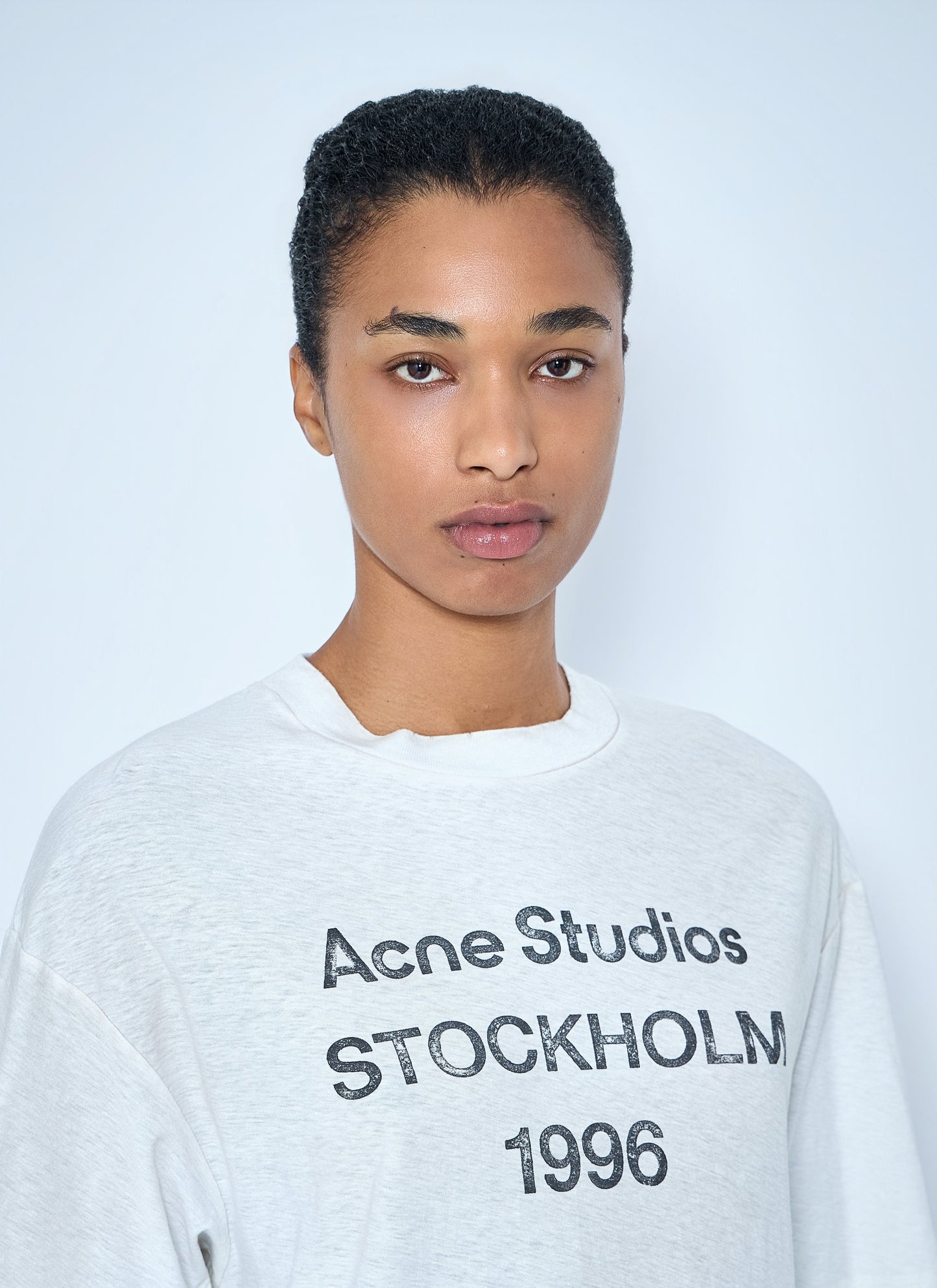 Acne Studios Women Graphic Logo T-Shirt ACNE STUDIOS