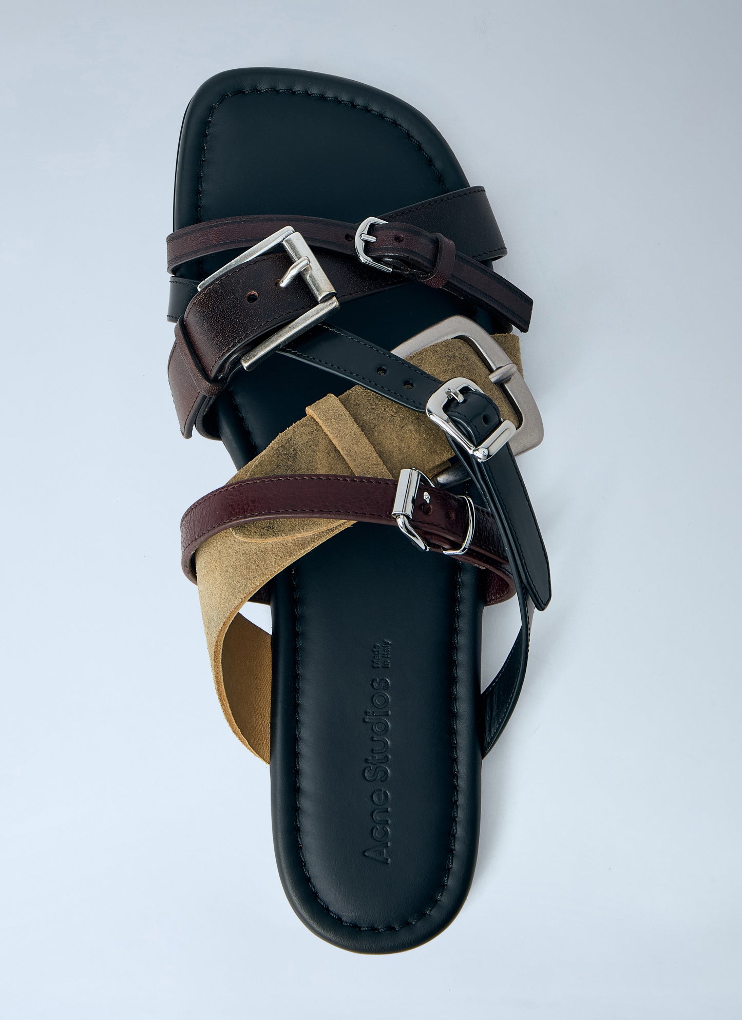 Acne Studios Women Leather Belts Strap Sandals ACNE STUDIOS