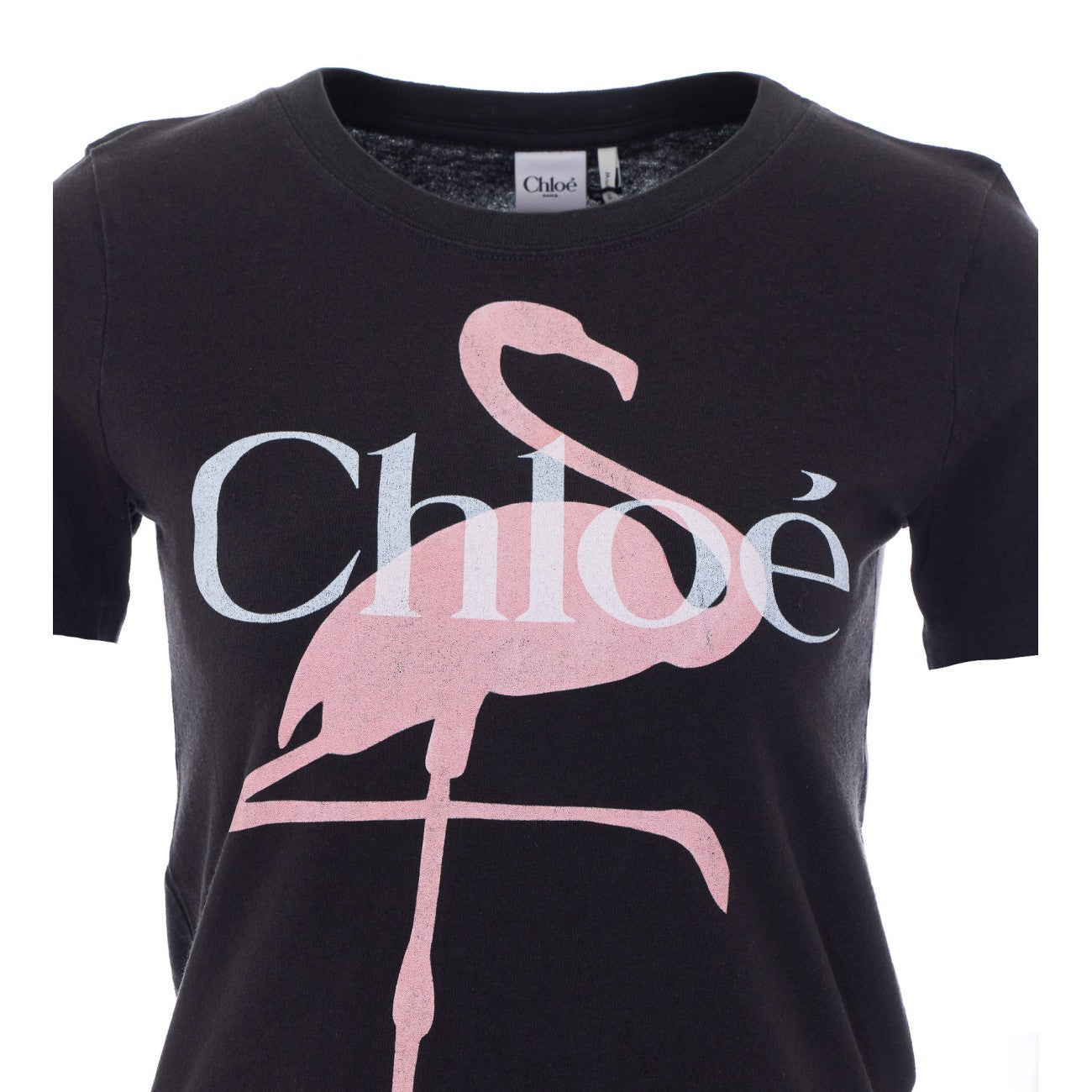 Chloe' Women Adapted Cut T-Shirt With Logo CHLOE