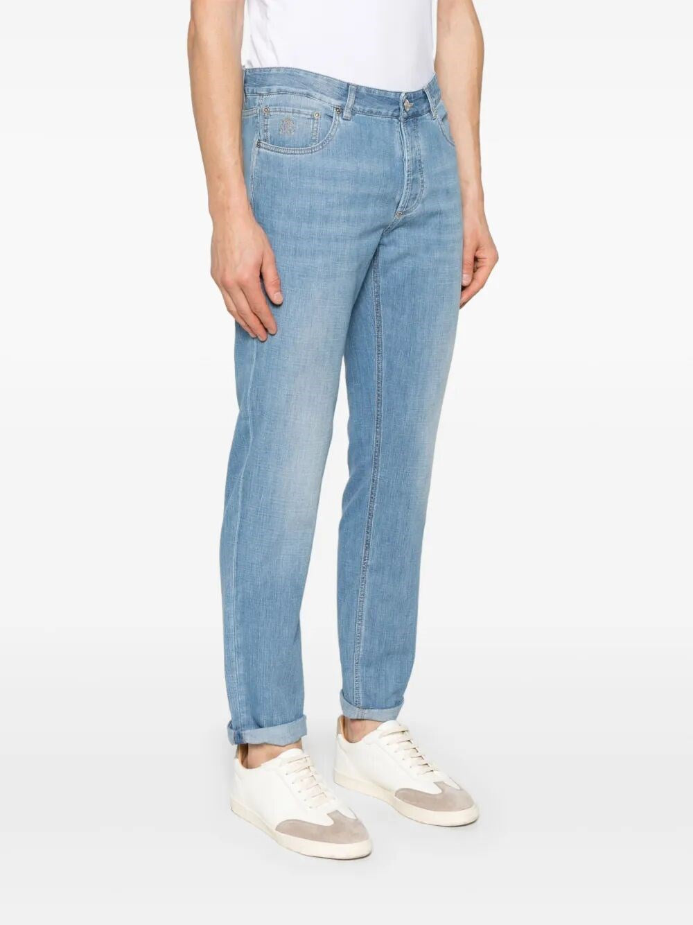 Brunello Cucinelli Men Denim Pants BRUNELLO CUCINELLI