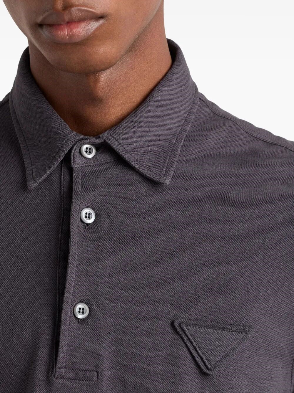 Prada Men Cotton Polo Shirt PRADA