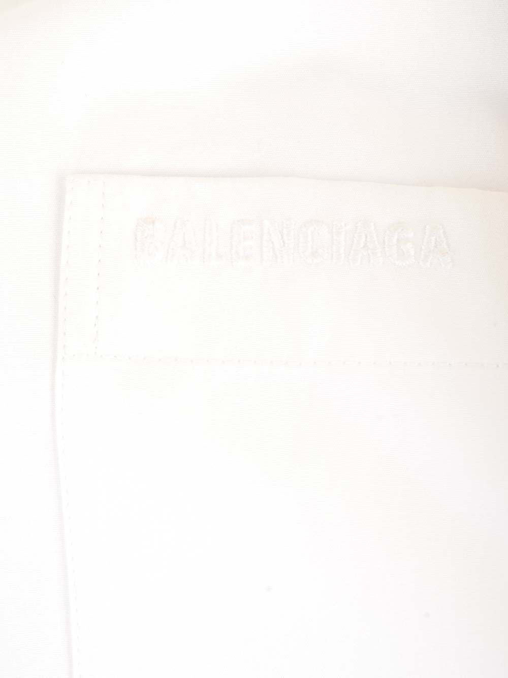 Balenciaga Women Large Fit Asymmetric Shirt BALENCIAGA