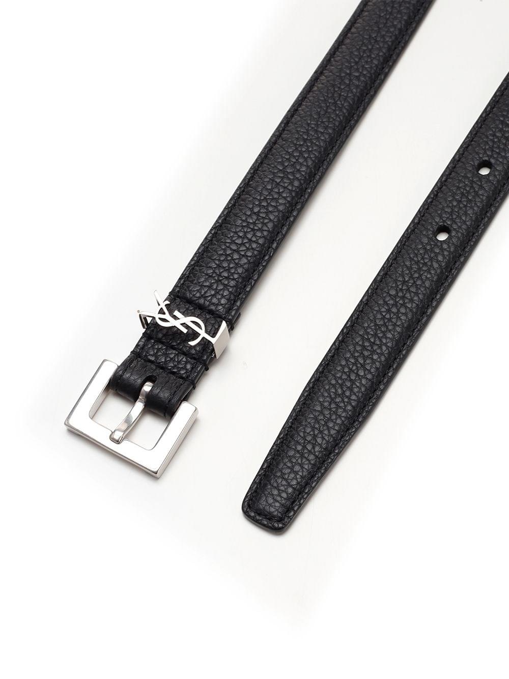 Saint Laurent Men Cassandre Belt SAINT LAURENT
