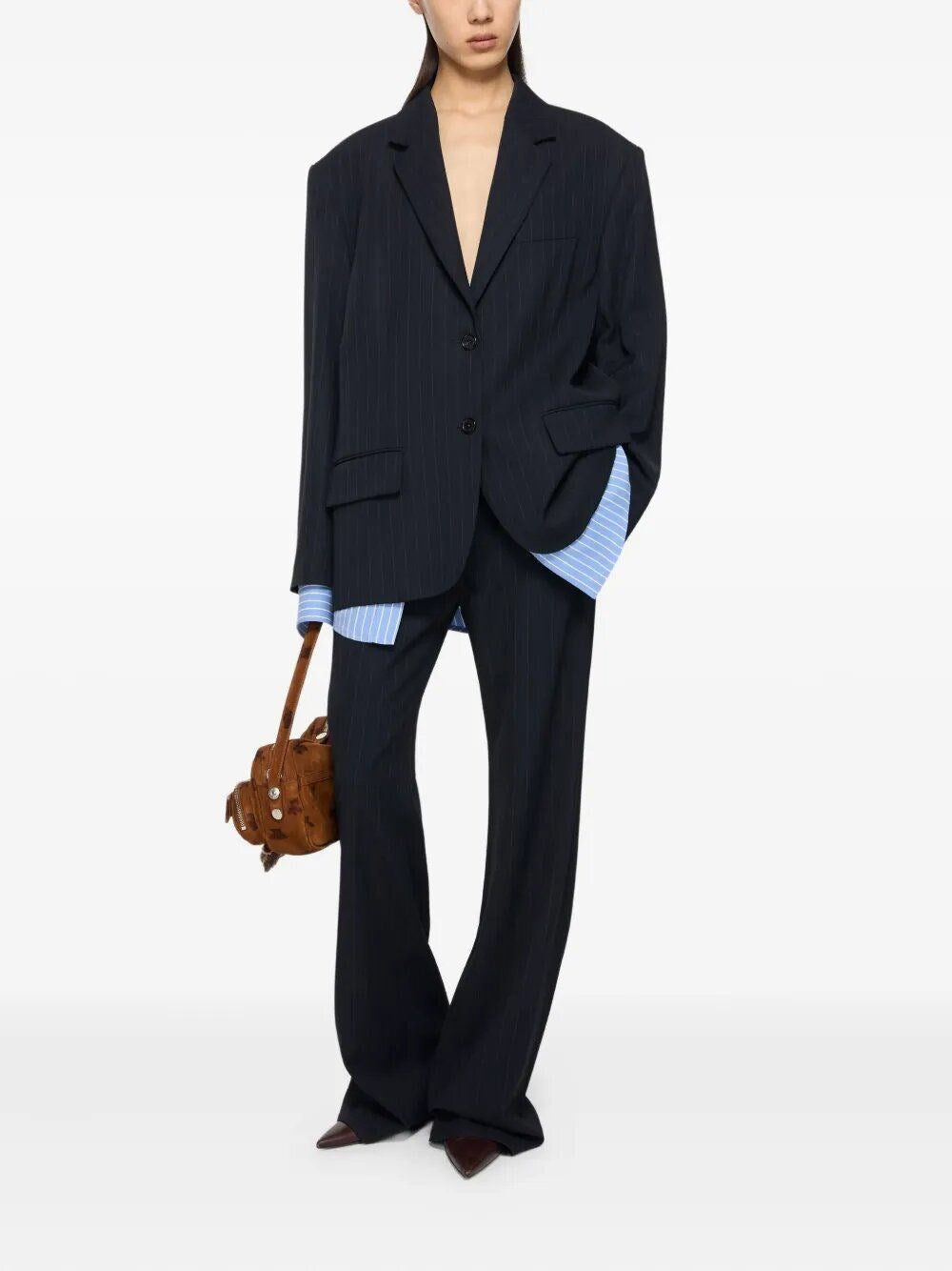 Acne Studios Women Pinstriped Trousers ACNE STUDIOS