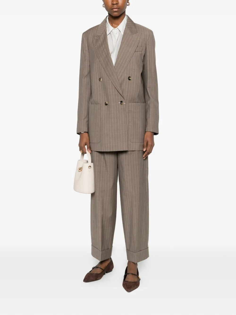 Max Mara Women Pinstriped Trousers MAX MARA