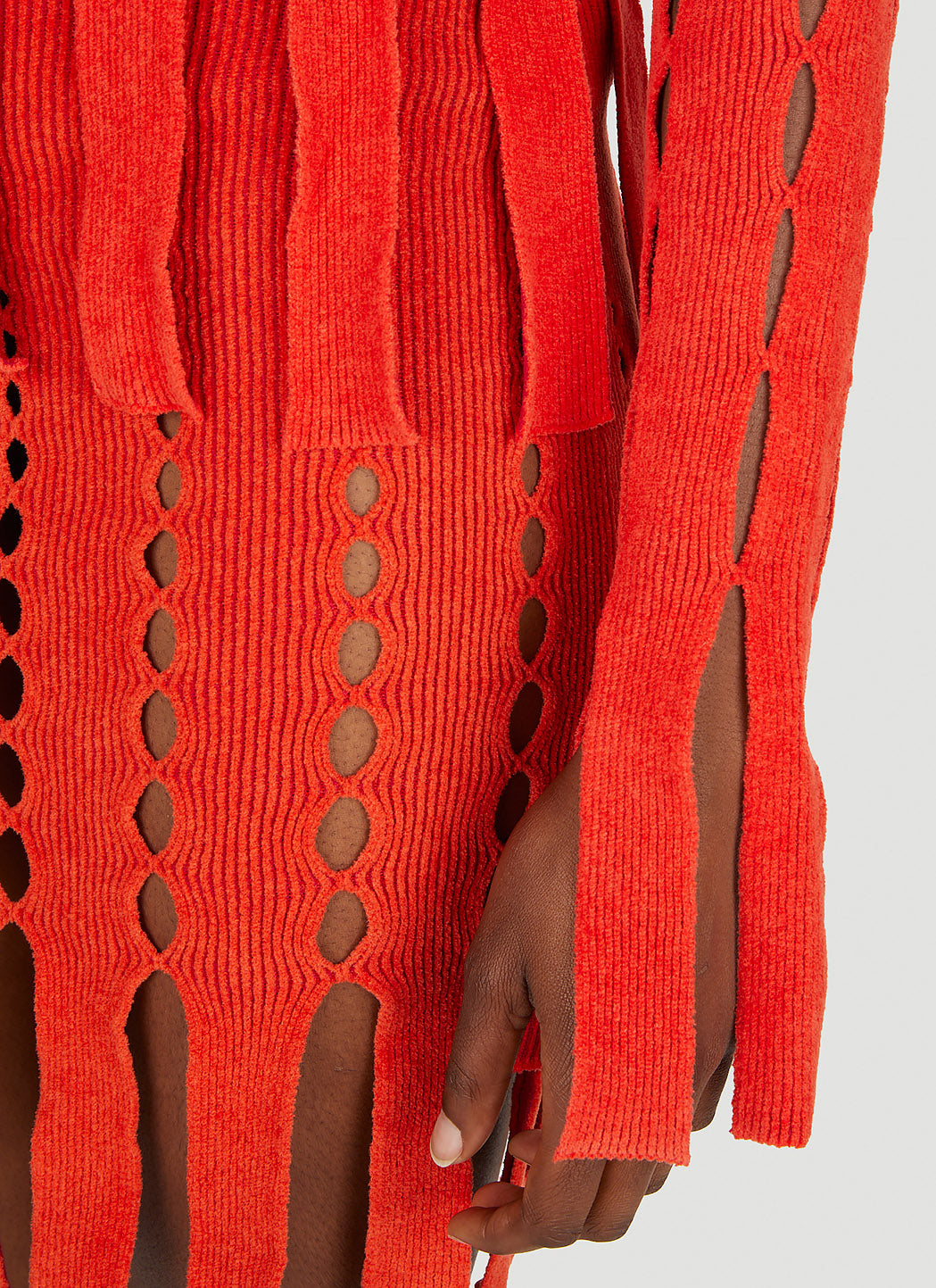 Ambush Women Knit Cut Out Top AMBUSH
