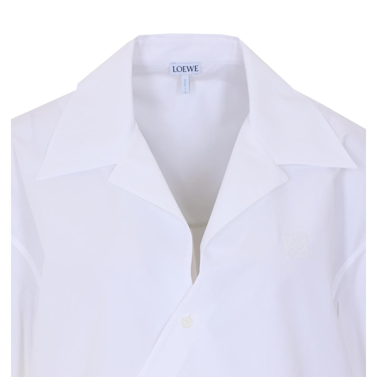 Loewe Women Anagram Logo Asymmetric Shirt LOEWE