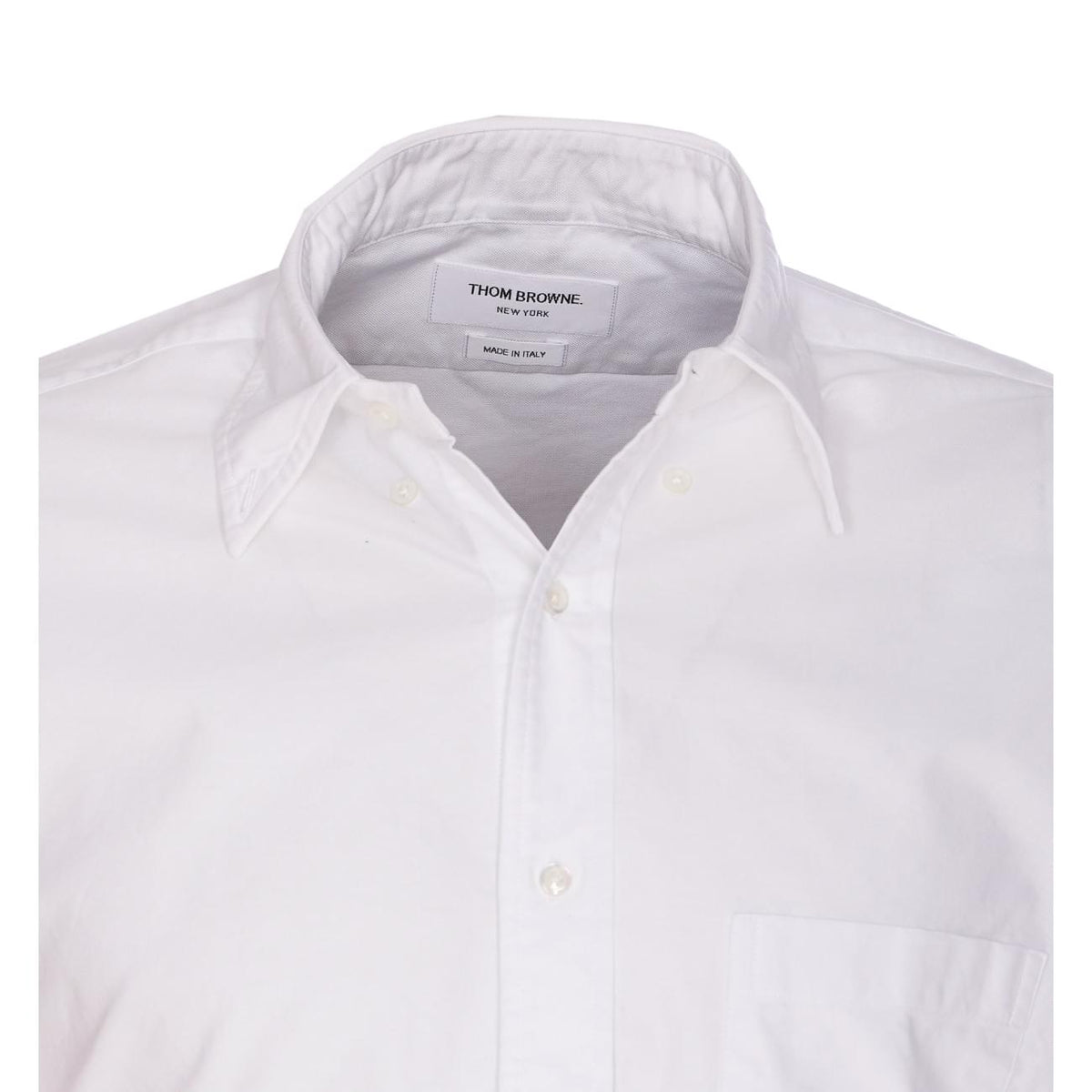Thom Browne Men Armband Stripe Logo Oxford Shirt THOM BROWNE