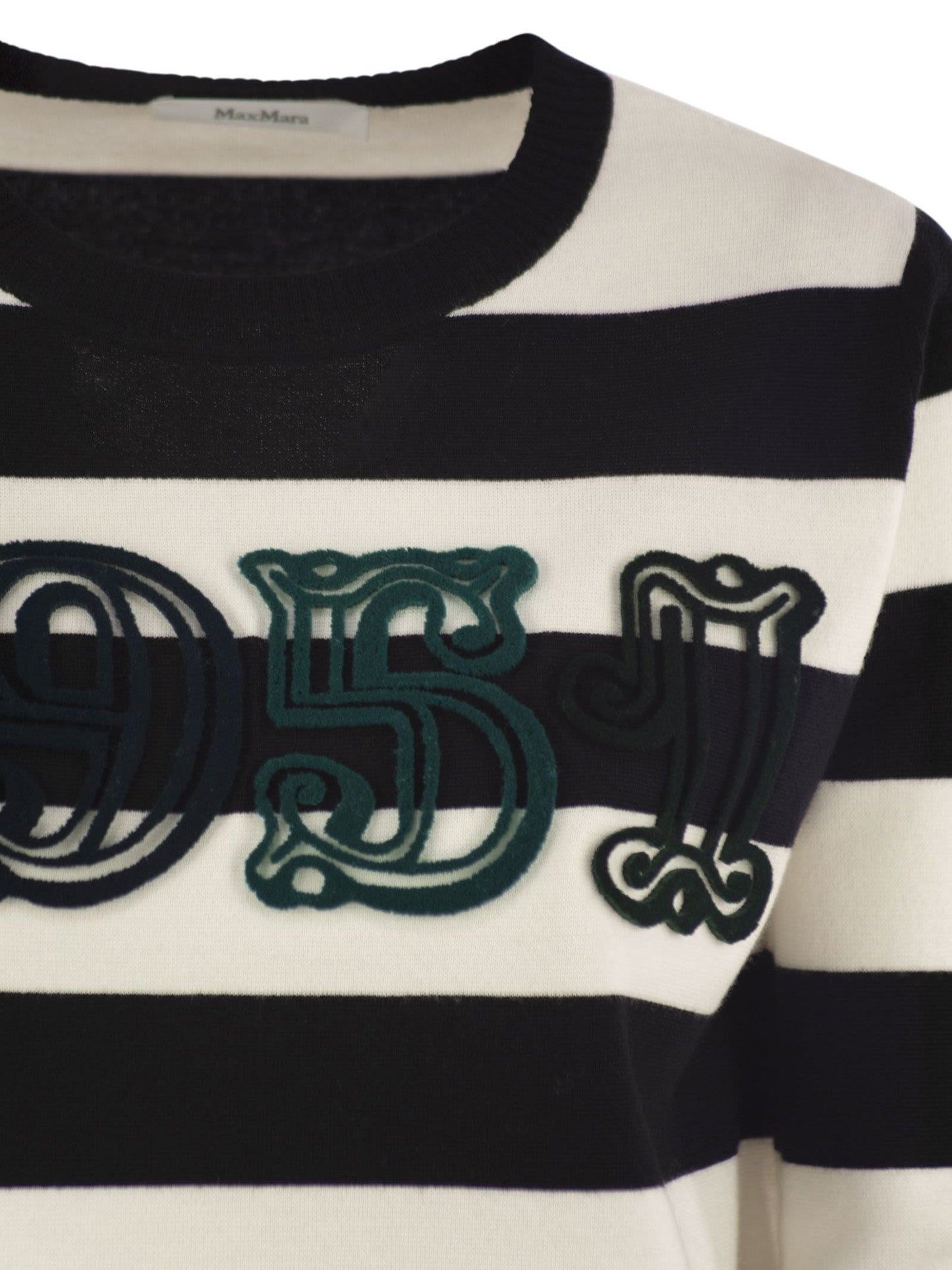 Max Mara Women Viterbo - Wool Sweater With Embroidery MAX MARA
