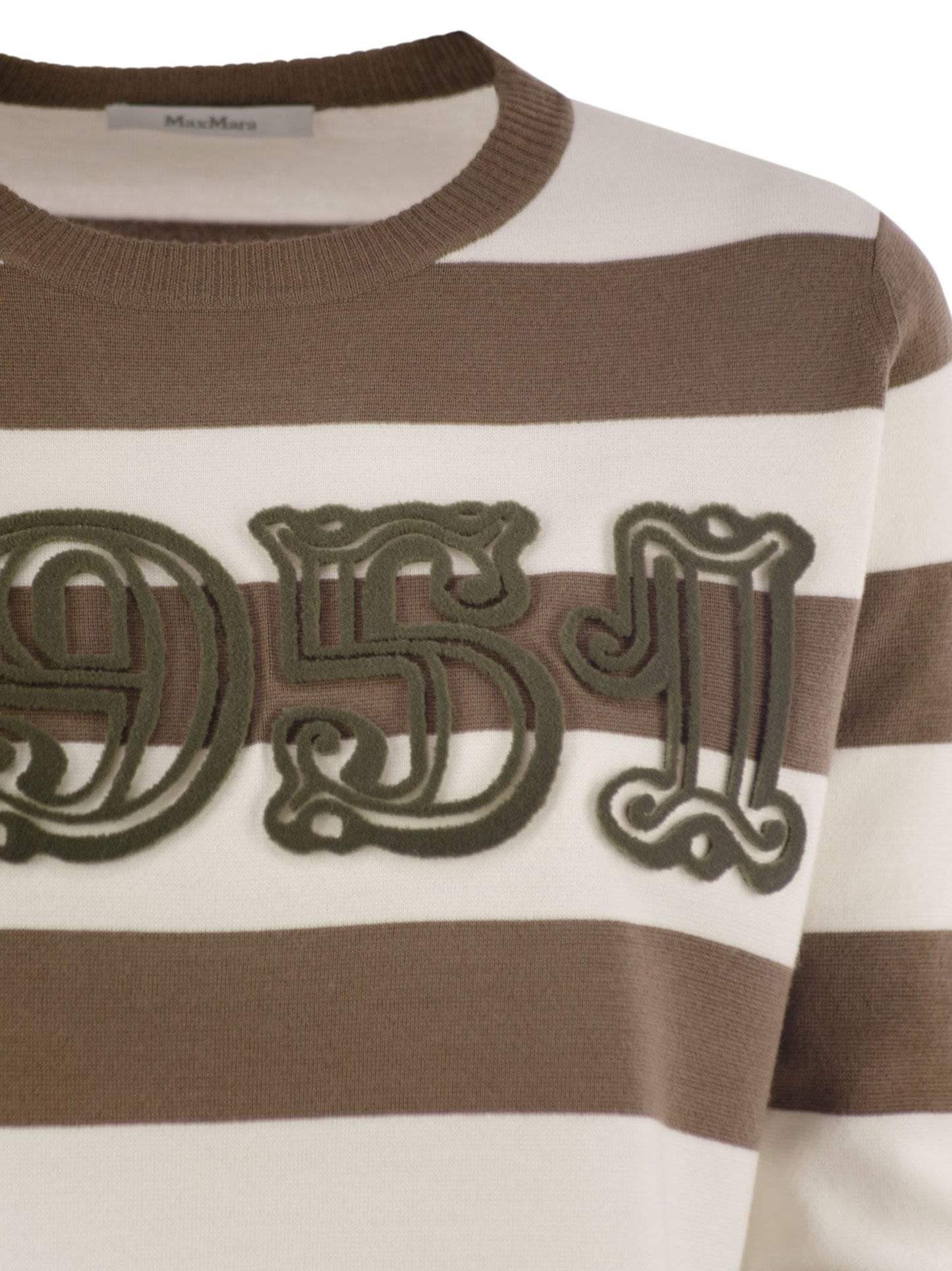 Max Mara Women Viterbo - Wool Sweater With Embroidery MAX MARA