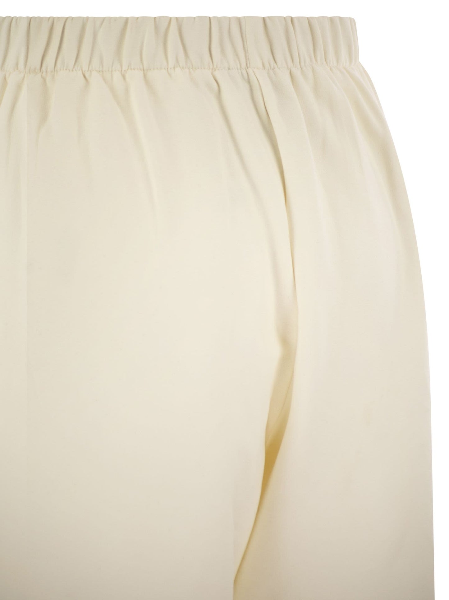 Max Mara Women Filovia - Silk And Cotton Fleece Trousers MAX MARA