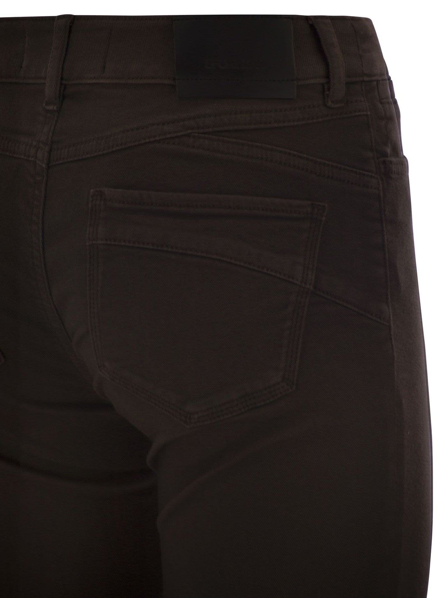 Sportmax Women Enna - Denim Pants With Mini Flare Line SPORTMAX
