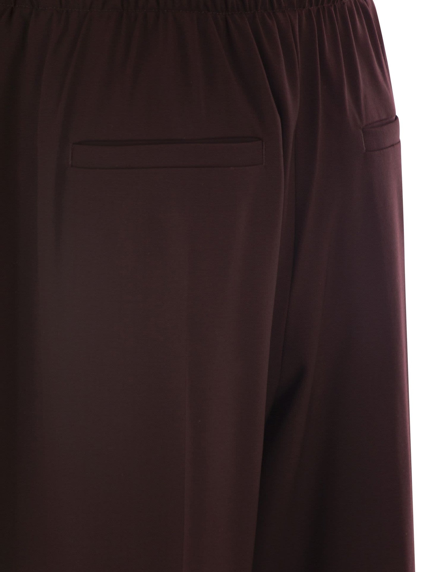 Sportmax Women Quito - Wide-Leg Trousers In Stretch Wool SPORTMAX