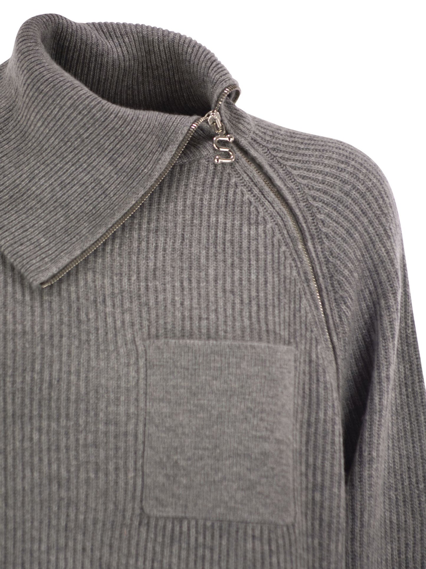 Sportmax Women Salpa - Cashmere-Blend Sweater With Zip SPORTMAX