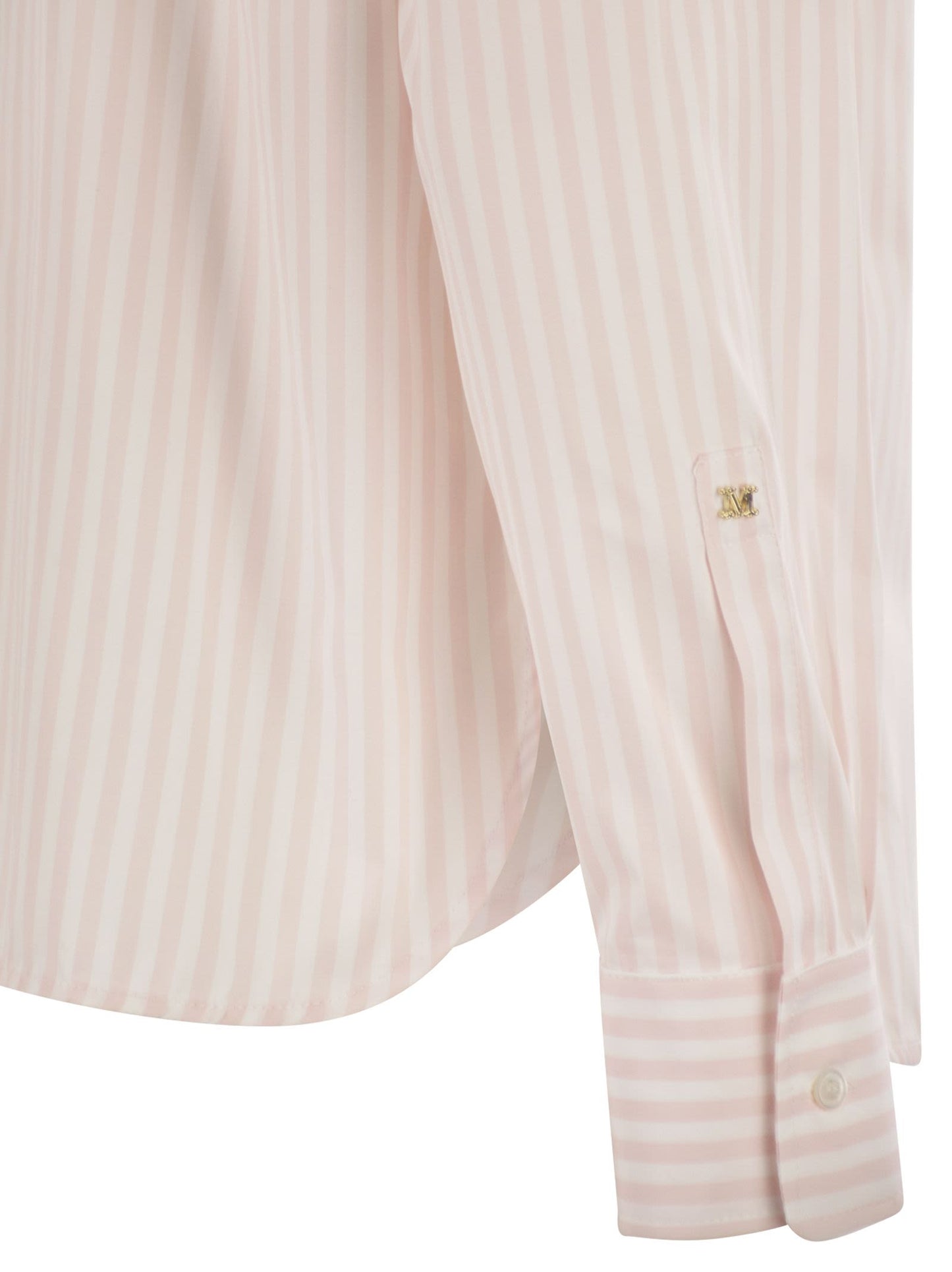 Max Mara Women Mxmaccenni - Striped Poplin Shirt MAX MARA