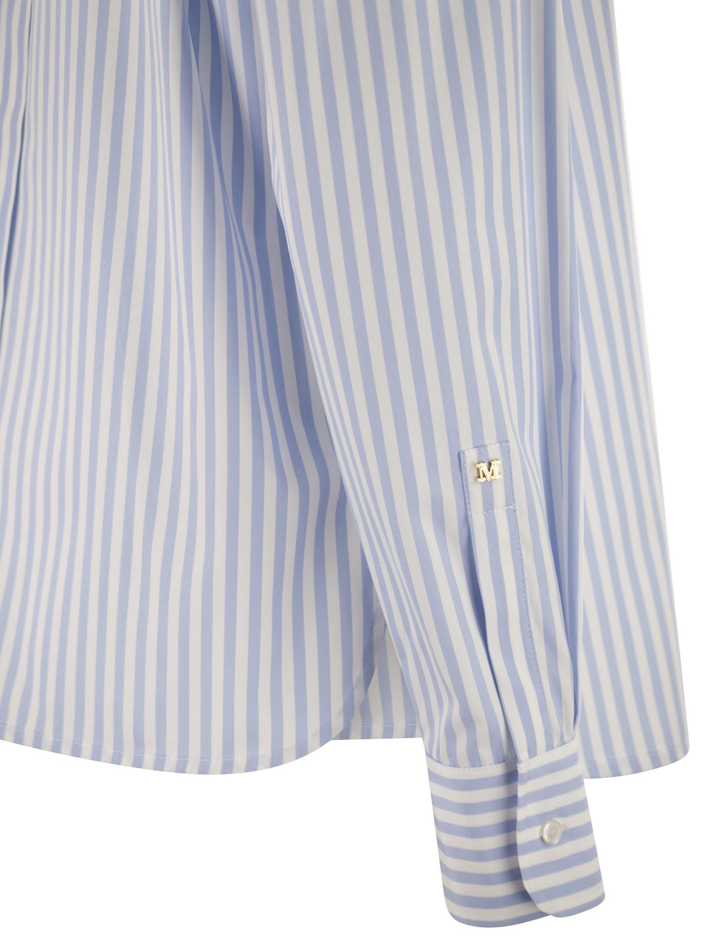 Max Mara Women Mxmaccenni - Striped Poplin Shirt MAX MARA