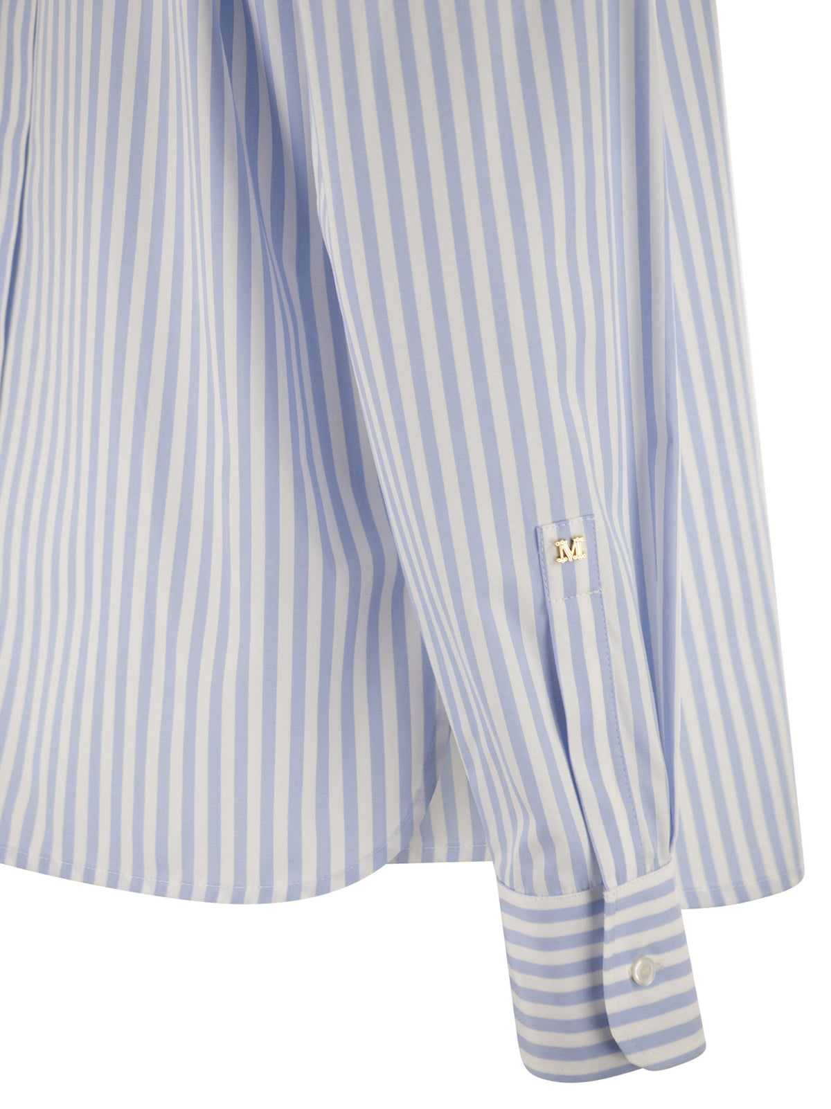 Max Mara Women Mxmaccenni - Striped Poplin Shirt MAX MARA