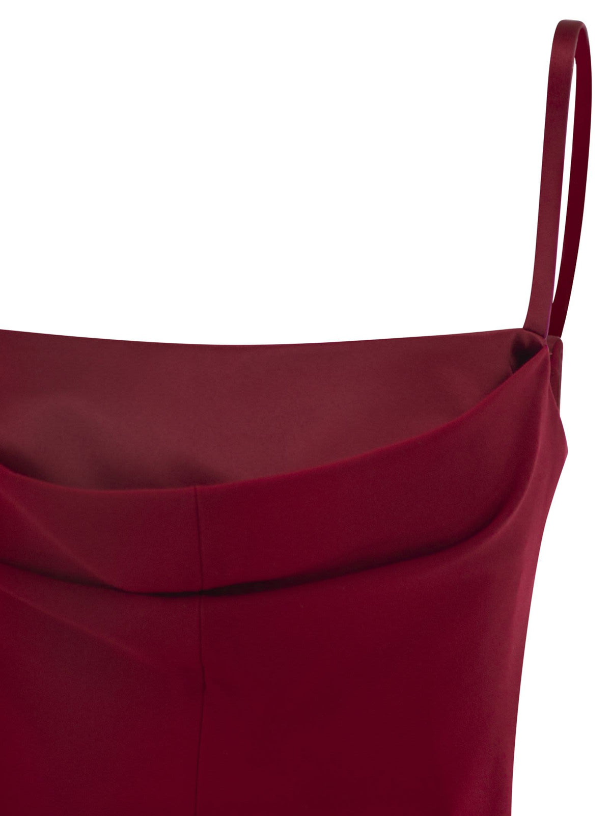 Max Mara Women Mxepantone - Long Dress With Draped Neckline MAX MARA