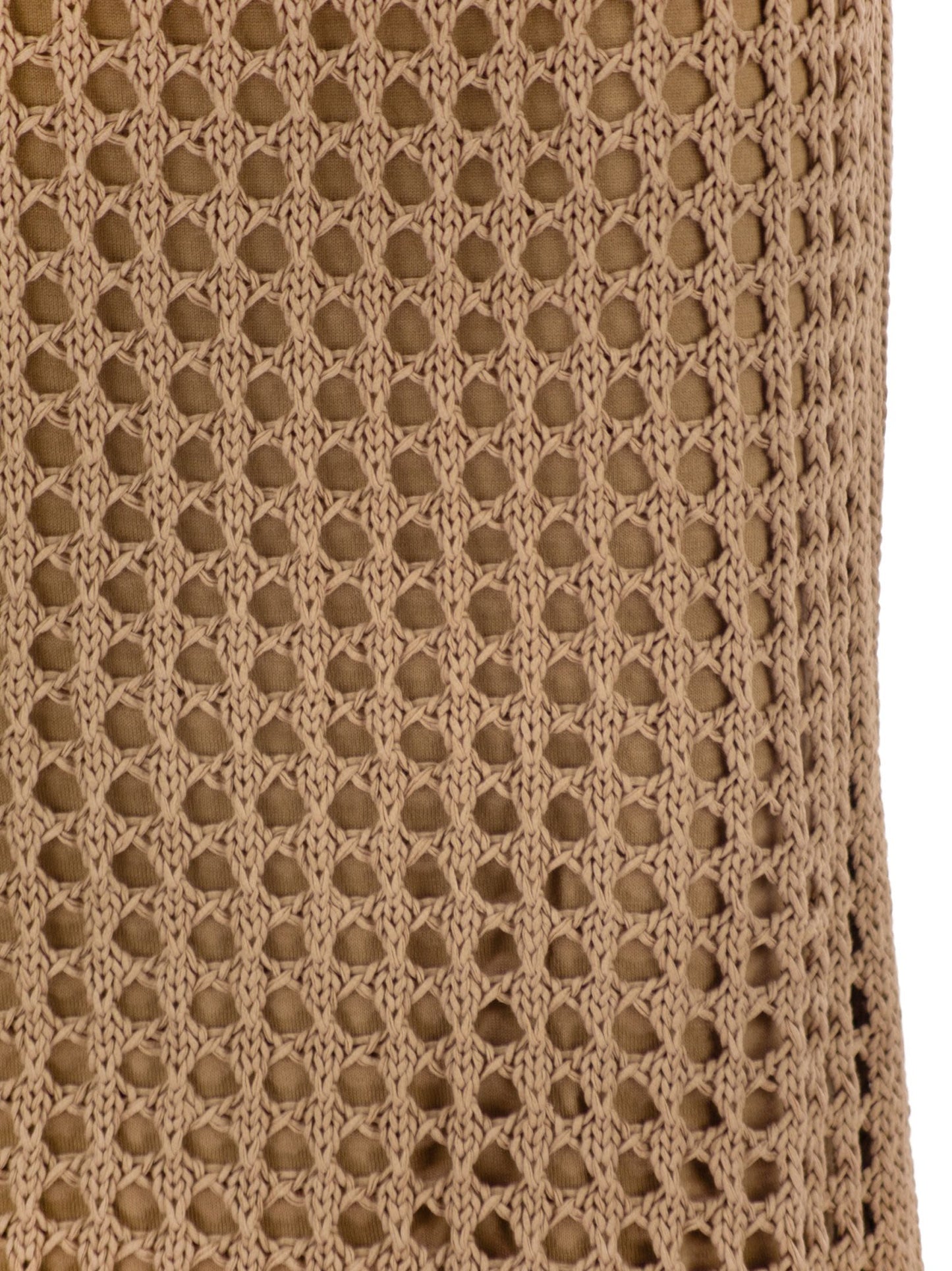 Max Mara Women Mxpgeode - Openwork Cotton Midi Skirt MAX MARA