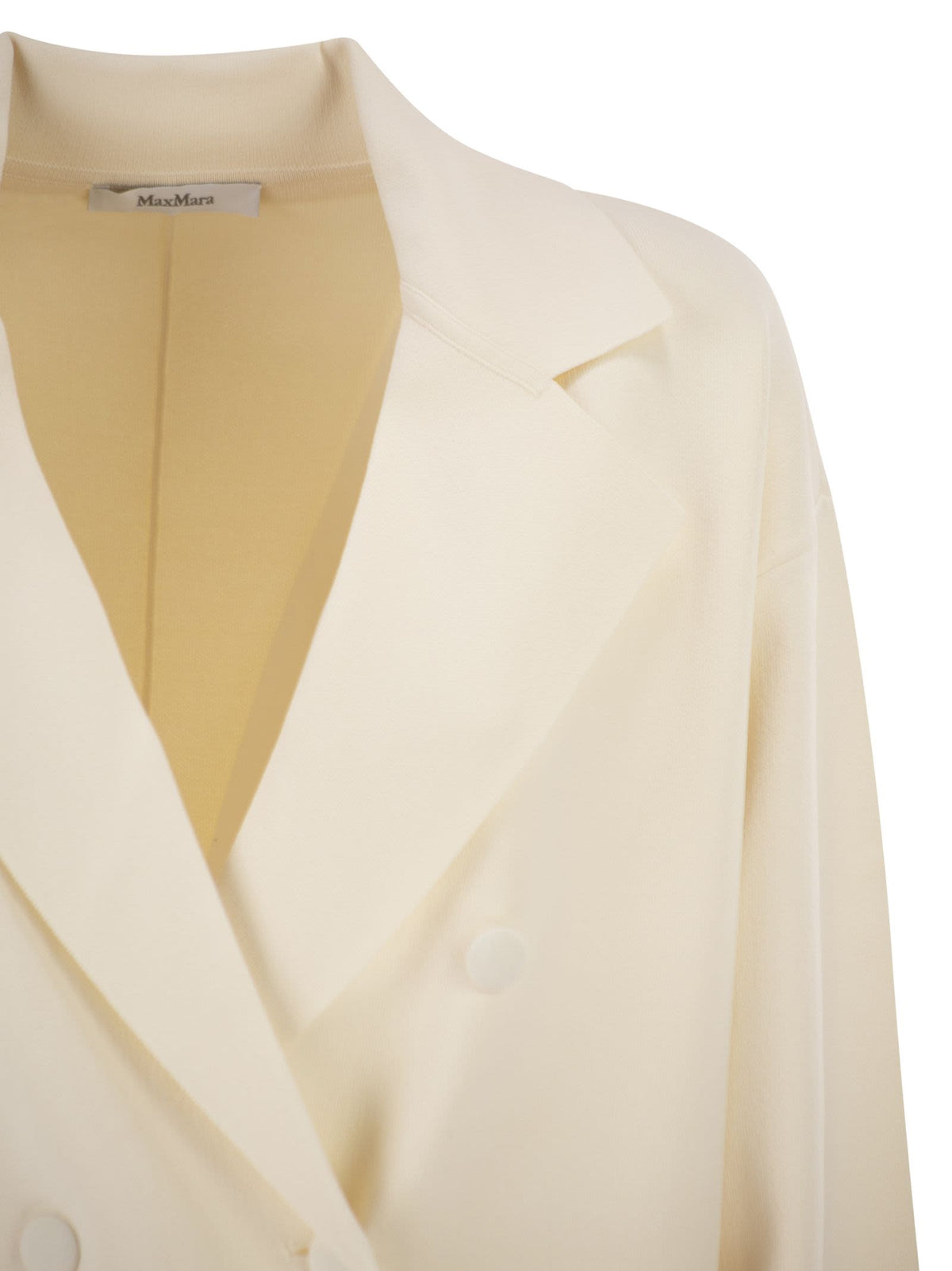 Max Mara Women Mxpcalte - Double-Breasted Viscose Crêpe Jacket MAX MARA