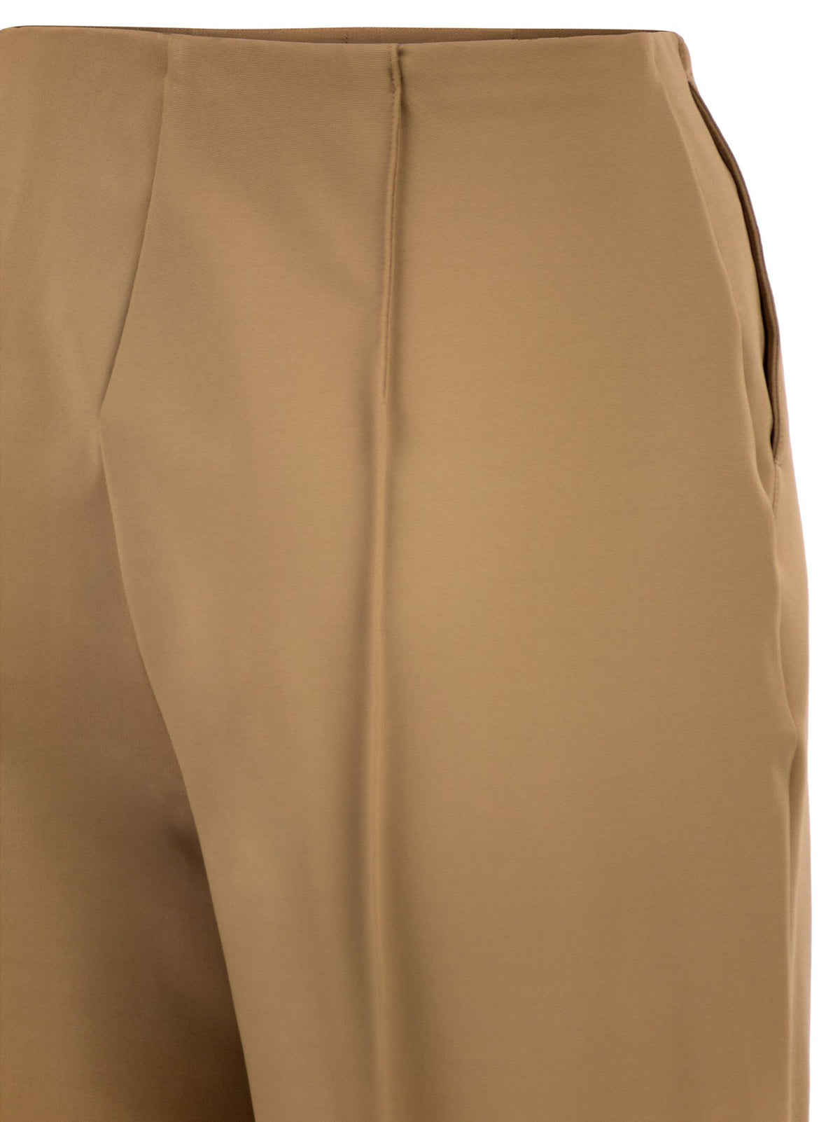 Max Mara Women Mxpfiacre - Straight Tailored Trousers In Stretch Technical Jersey MAX MARA