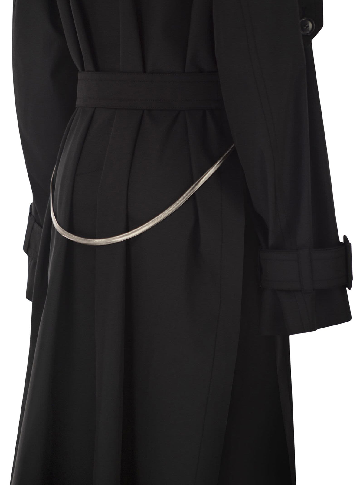 Sportmax Women Spxgocce - Long Trench Coat In Water-Repellent Twill SPORTMAX