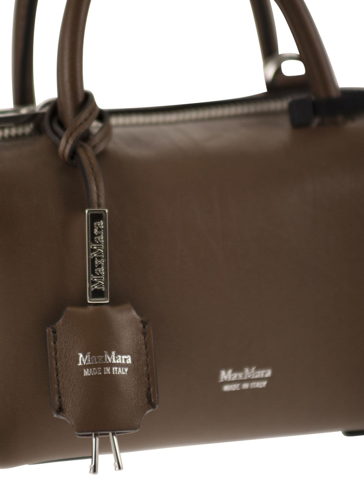 Max Mara Women Holdalls - Small Natural Leather Satchel MAX MARA
