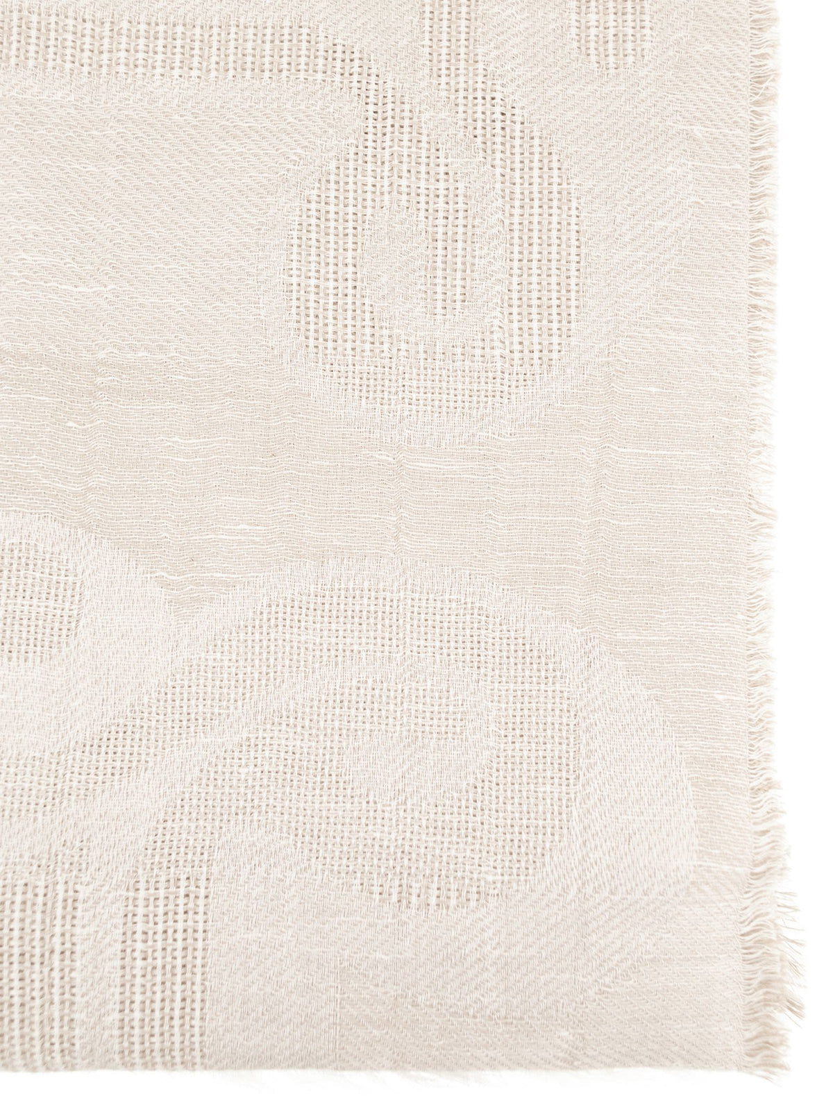 Max Mara Women Mxasenior - Max Mara Scarf With Monogram Jacquard Embroidery MAX MARA