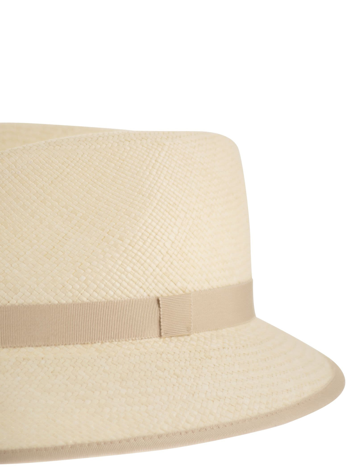 Max Mara Women Mxadolmen - Woven Straw Hat With Grosgrain Band