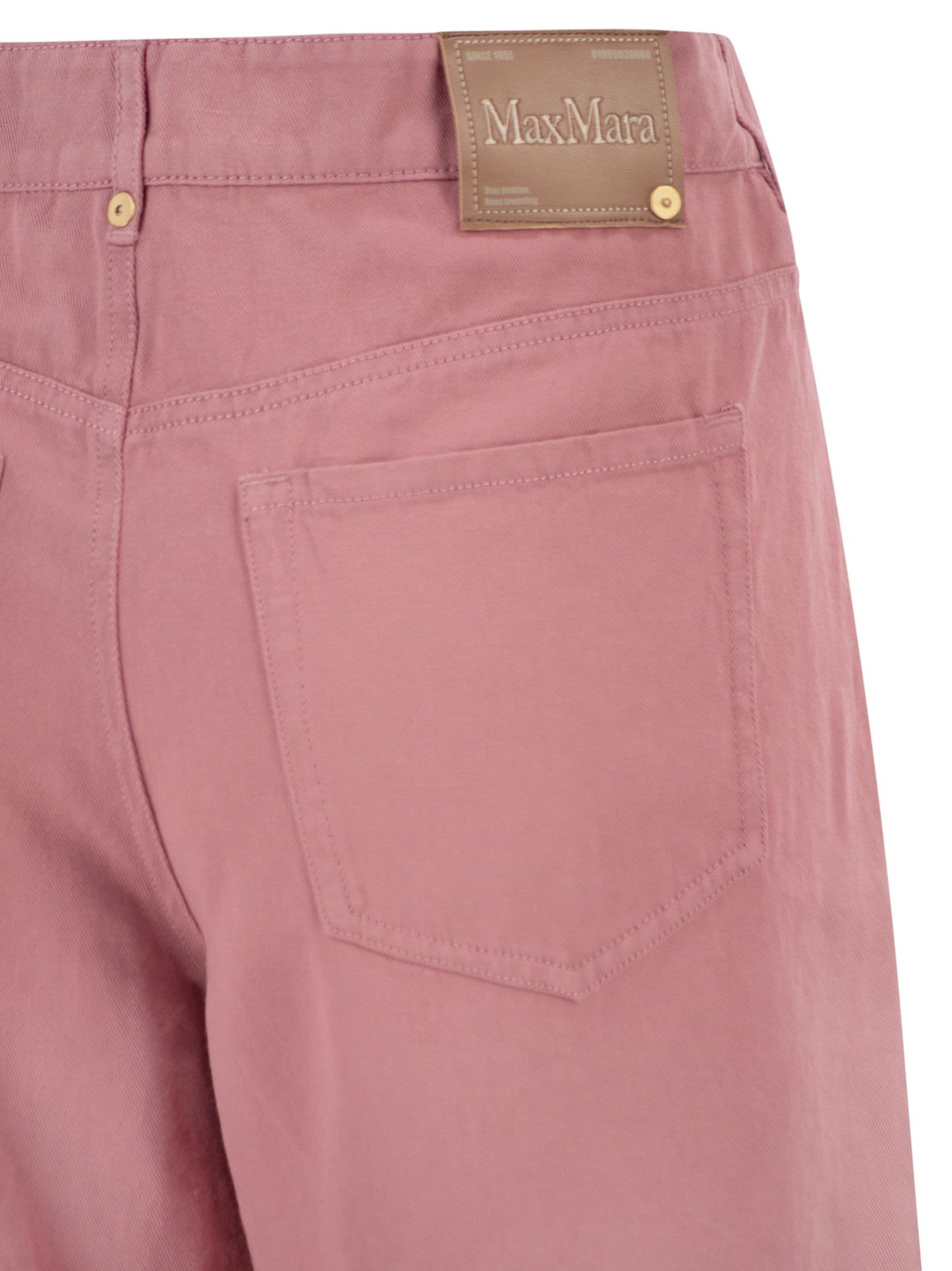 S Max Mara Women Smmonorata - 5-Pocket Trousers In Cotton And Linen S MAX MARA