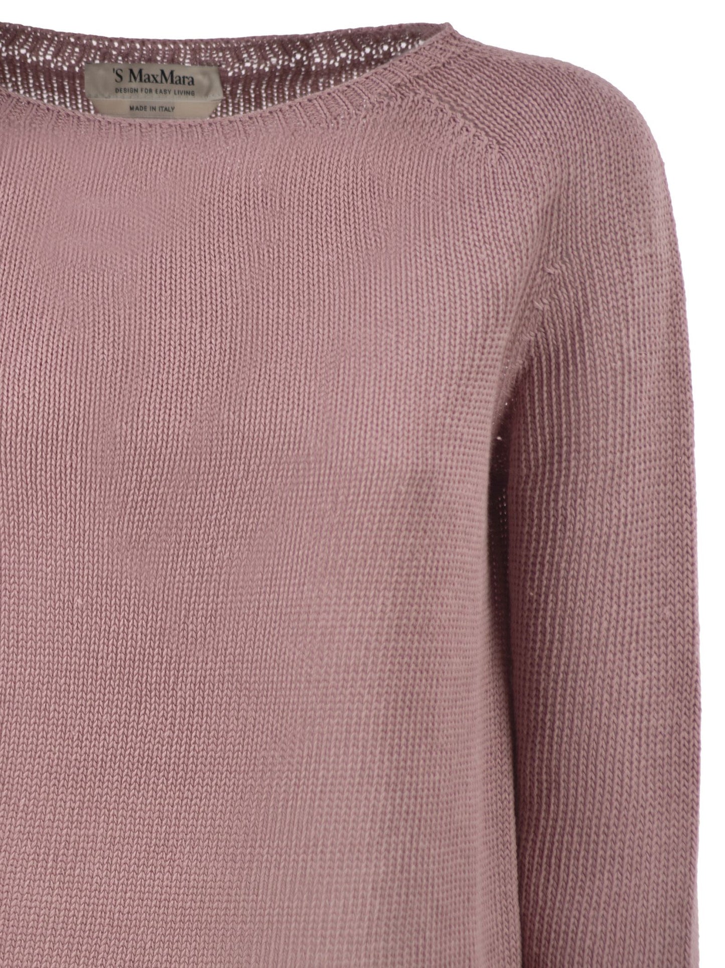 S Max Mara Women Smmgiolino - Basic Linen Knit Jumper S MAX MARA