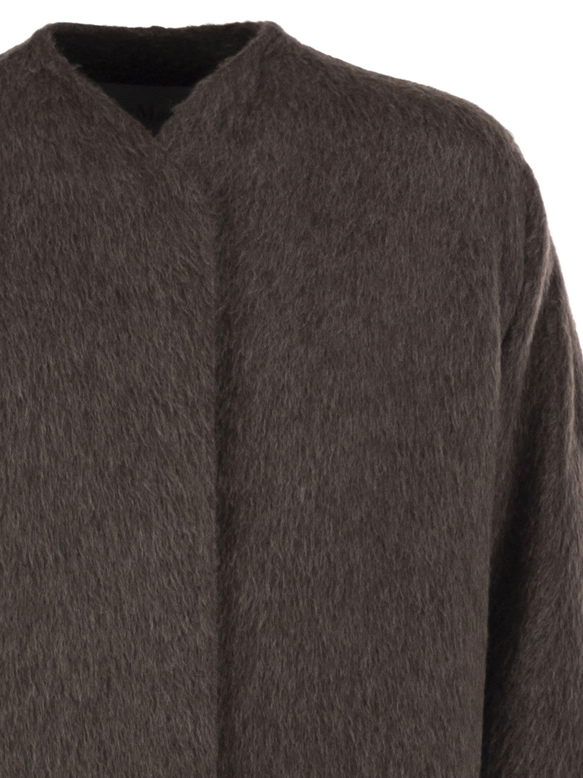 Max Mara Women Mxsfebo - Long Camel And Mohair Coat MAX MARA