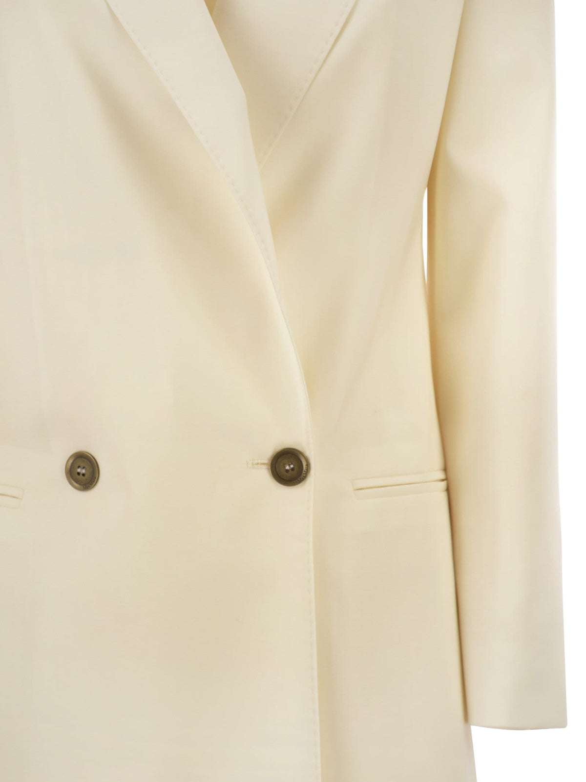Max Mara Women Mxmbikini - Pure Virgin Wool Tailored Double-Breasted Blazer MAX MARA