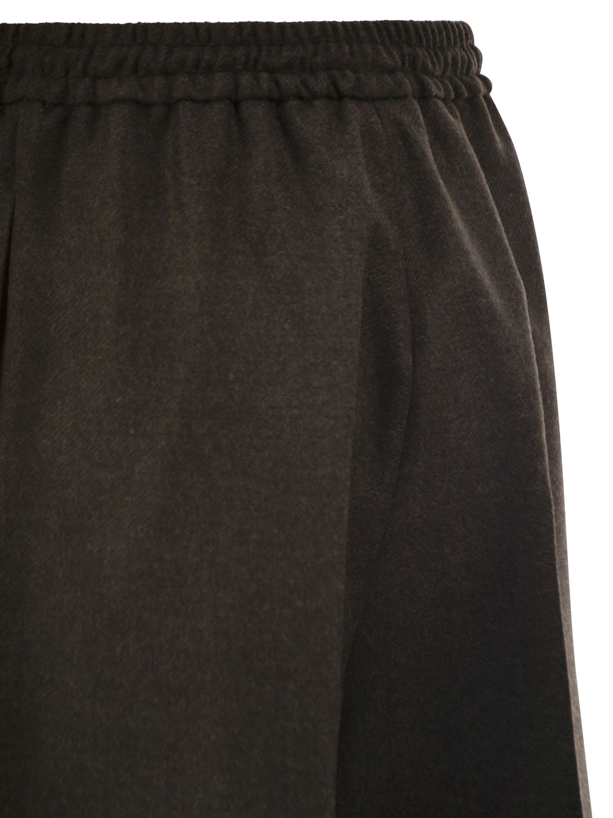 Max Mara Women Mxspantone - Pure Virgin Wool Drawstring Trousers MAX MARA