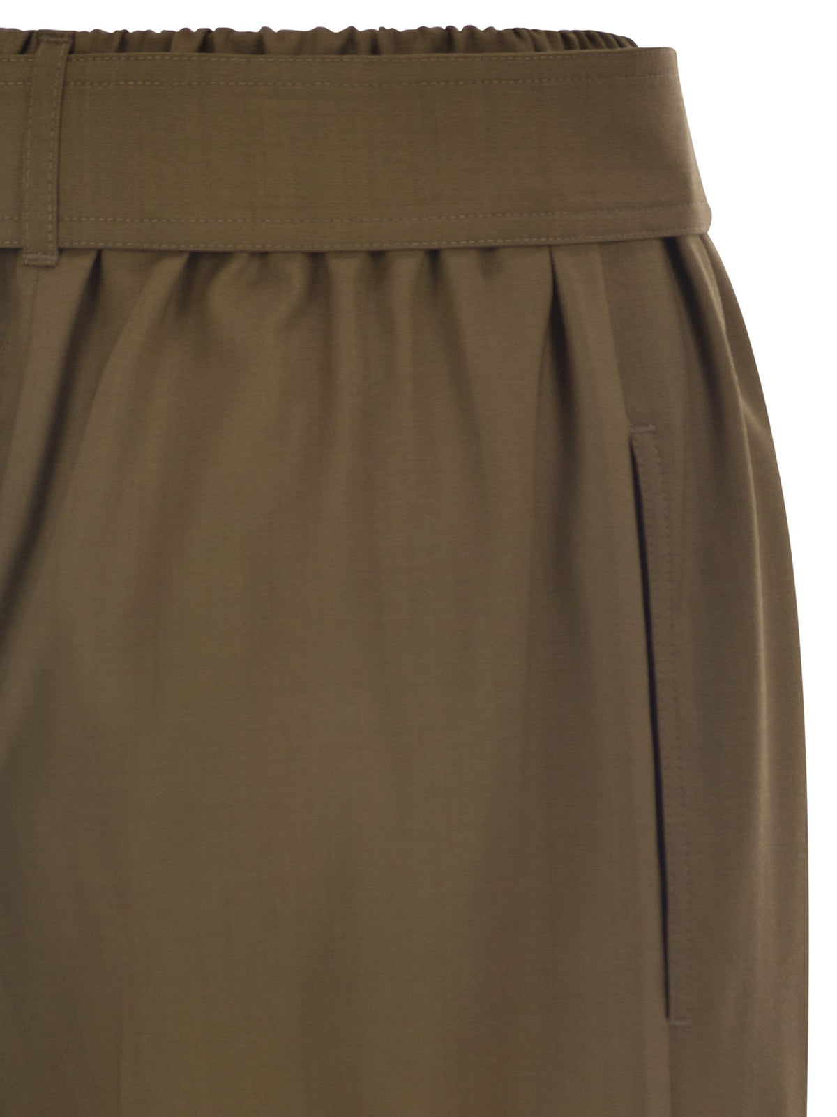 Max Mara Women Mxmeditto - Fluid Tailored Trousers In Pure Virgin Wool