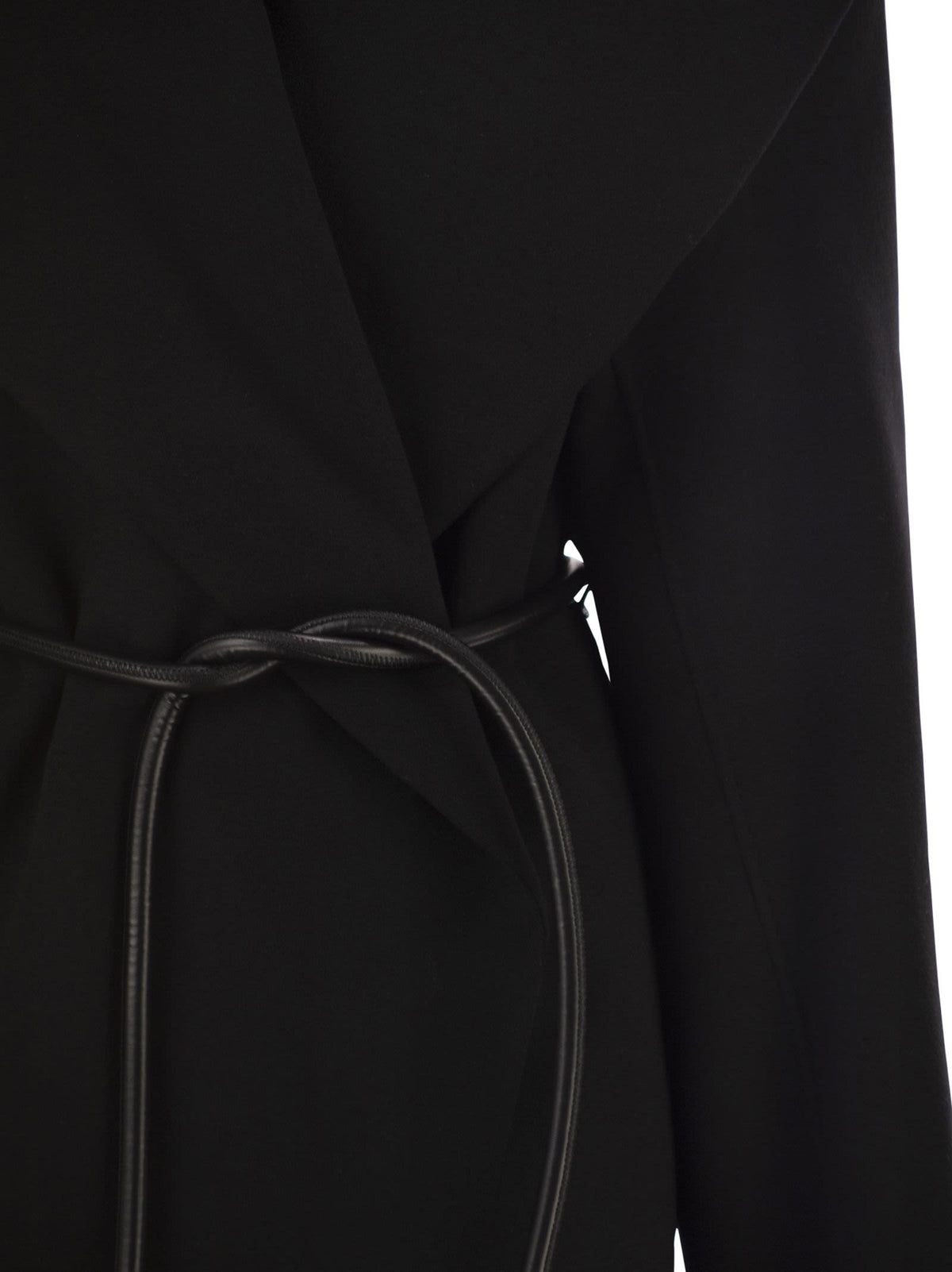 Sportmax Women Spxuguale - Wrap Short Coat In Virgin Wool SPORTMAX