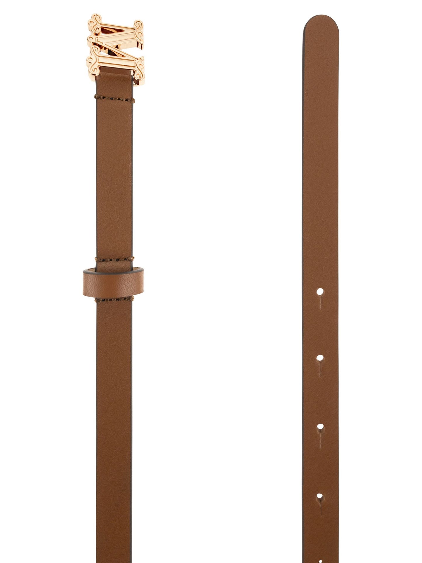 Max Mara Women Mgraziata15 - Monogram Leather Belt MAX MARA