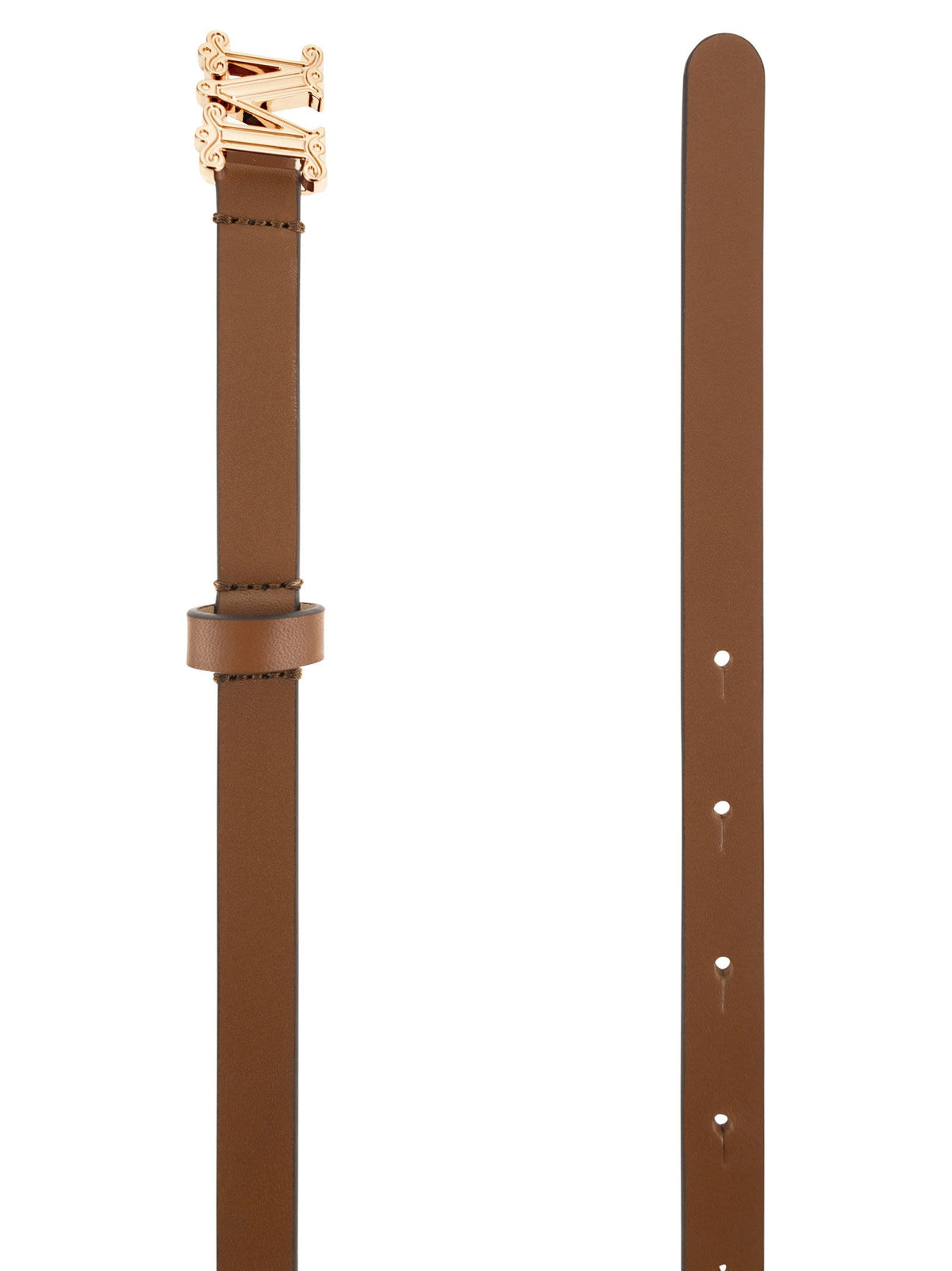 Max Mara Women Mgraziata15 - Monogram Leather Belt MAX MARA